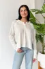 Abbie Long Sleeve in Ivory sold by Grey Bandit