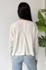 Abbie Long Sleeve in Ivory sold by Grey Bandit
