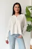 Abbie Long Sleeve in Ivory sold by Grey Bandit