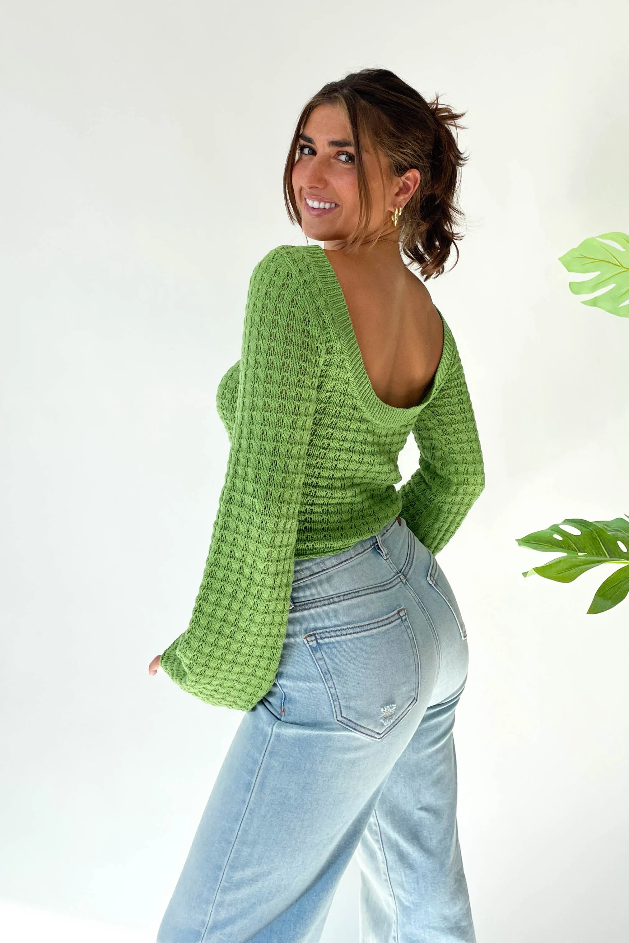 No Doubt Long Sleeve in Green sold by Grey Bandit product image thumbnail 2