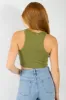 Demi Tank in Green sold by Grey Bandit