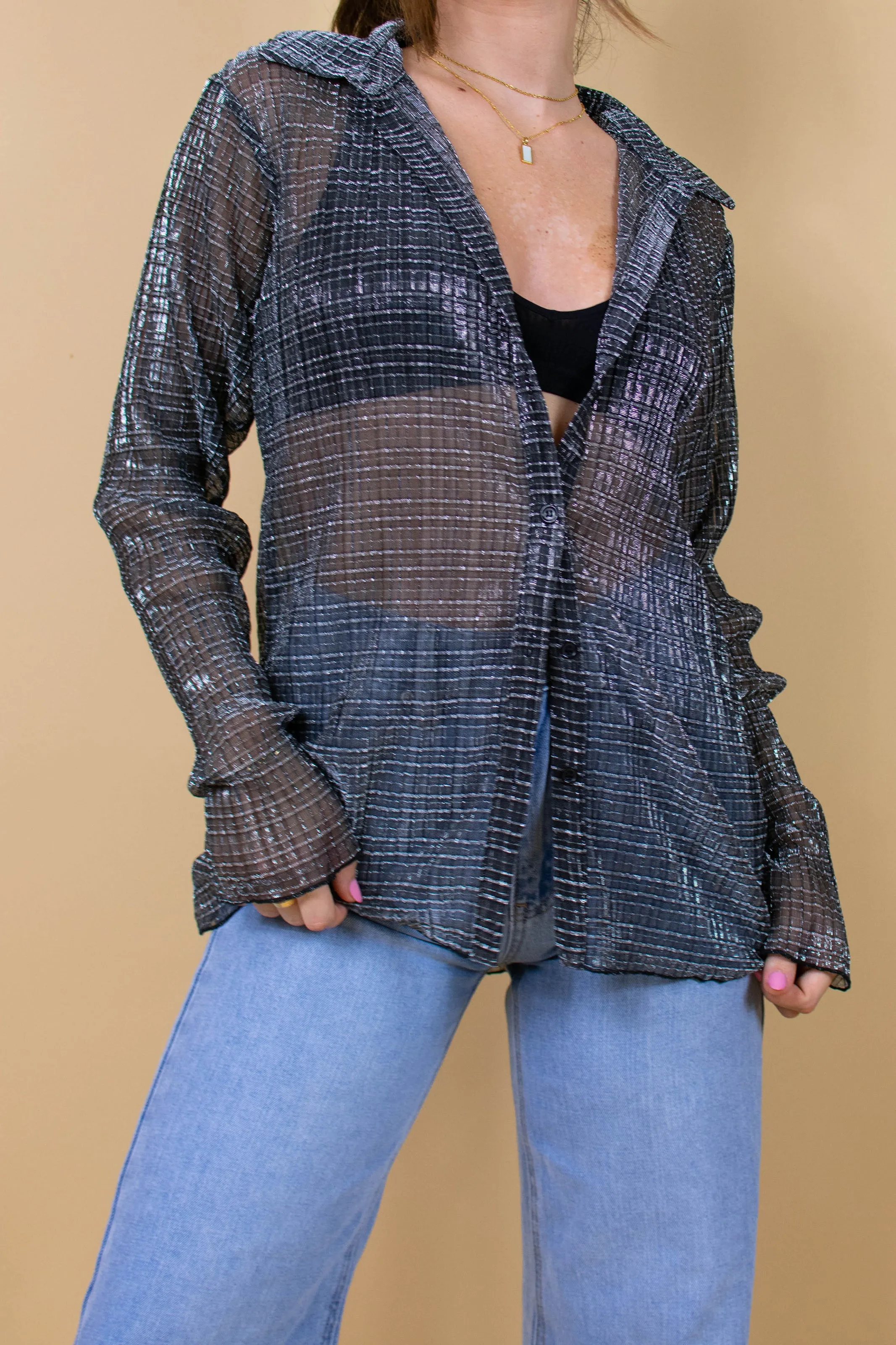 Meant To Be Button Down sold by Grey Bandit product image thumbnail 4