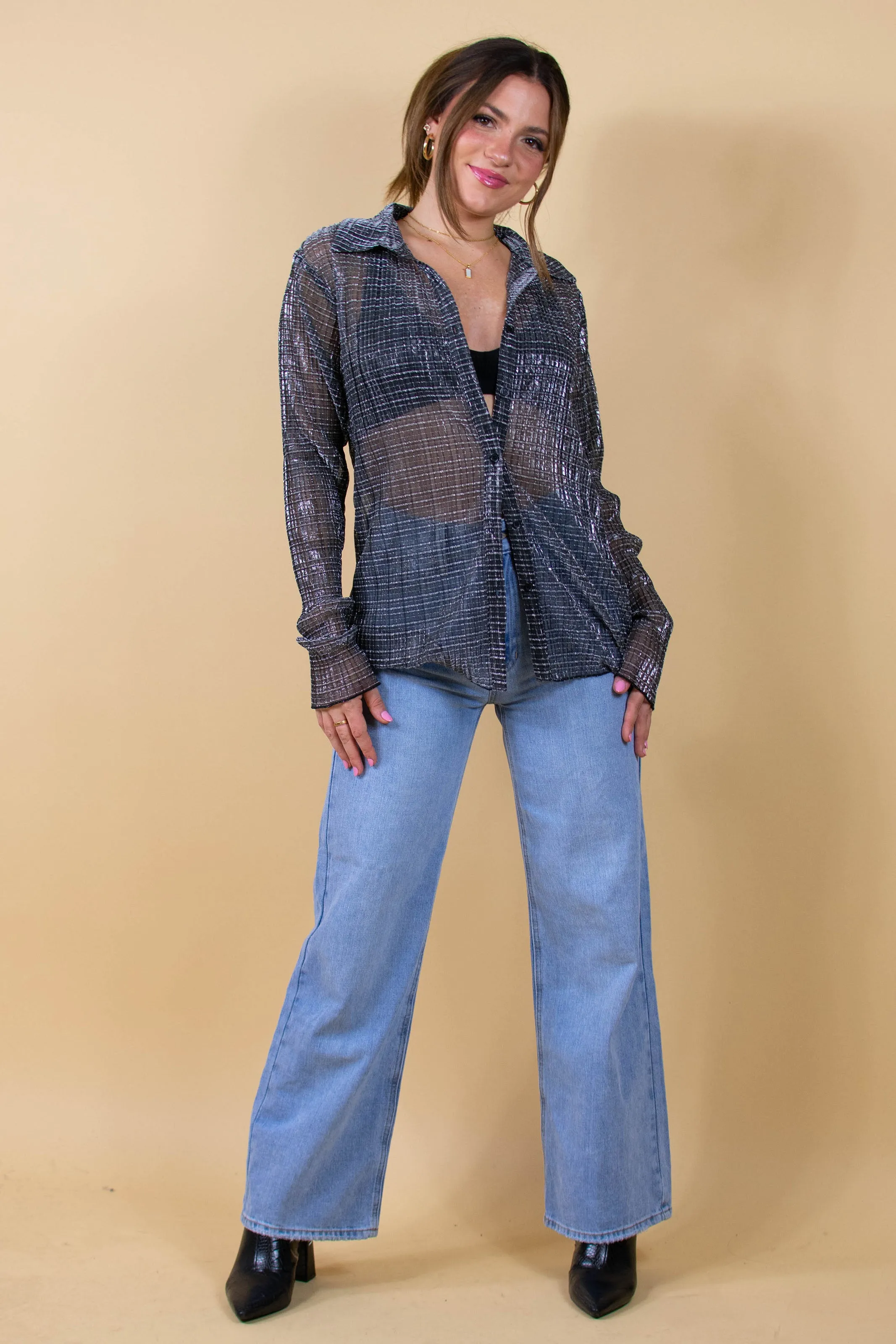 Meant To Be Button Down sold by Grey Bandit product image thumbnail 2