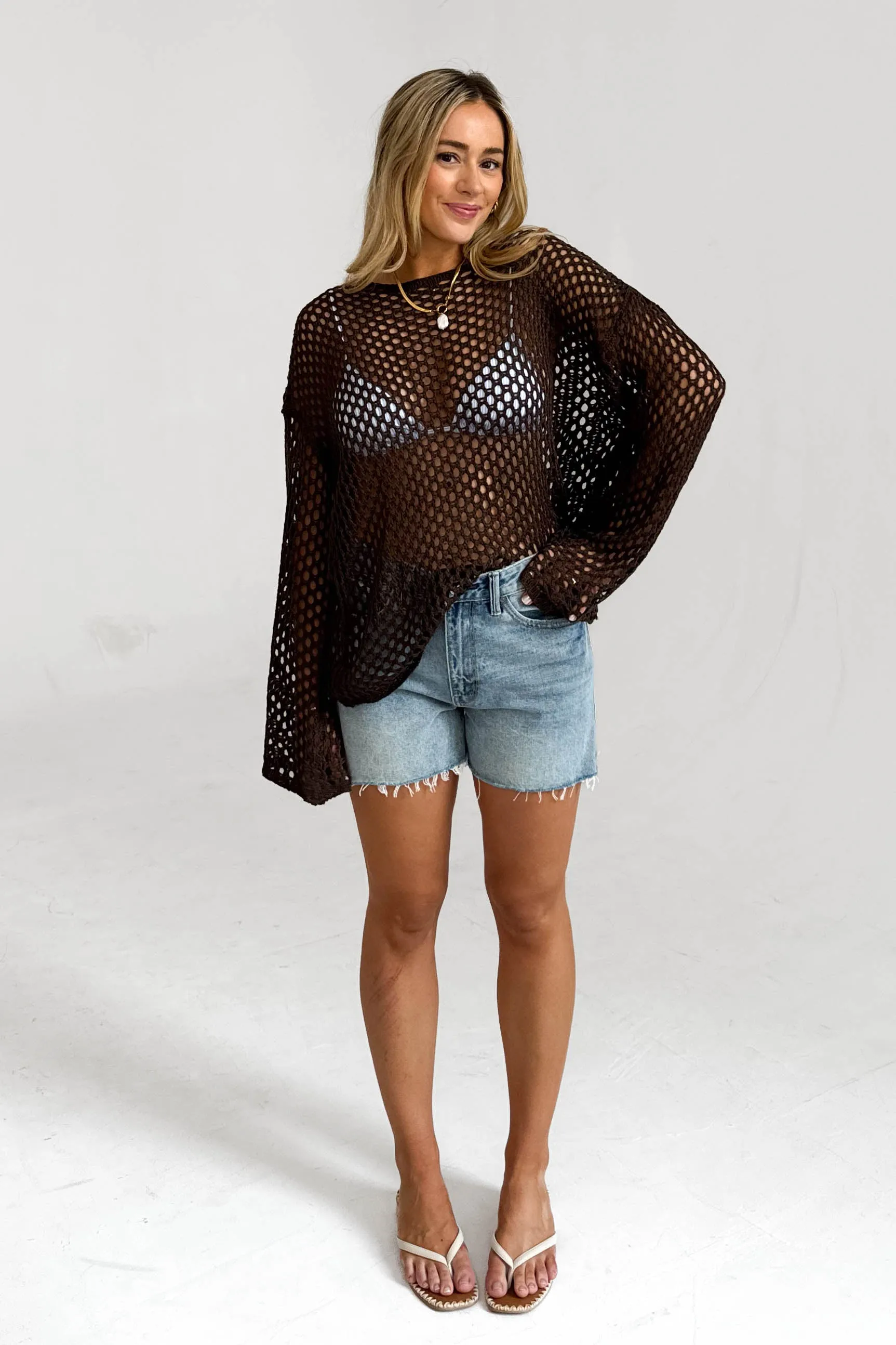 Seaside Cover Up in Brown sold by Grey Bandit product image thumbnail 2