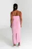Never Settle Dress in Pink sold by Grey Bandit