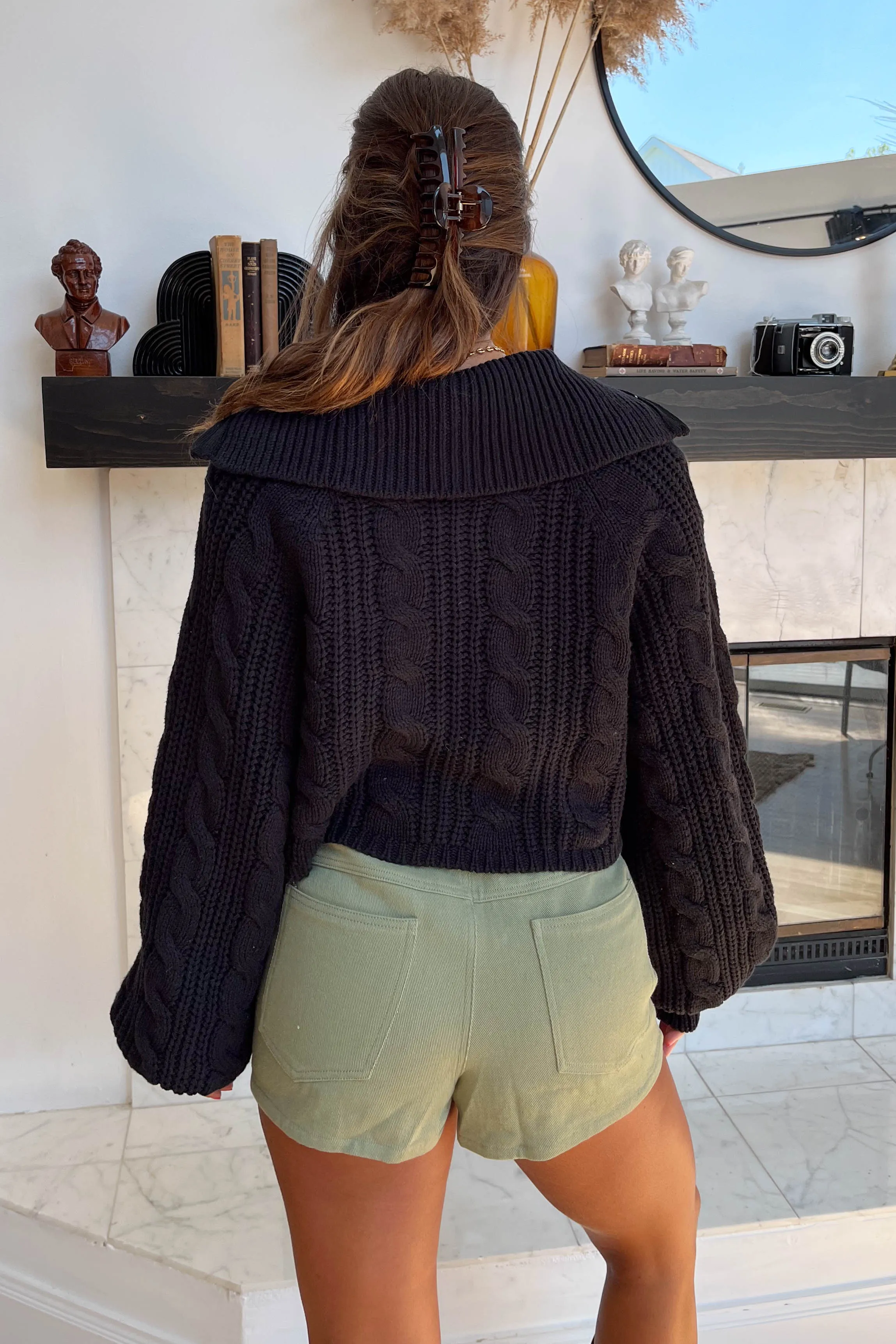 Oakley Zip Up Sweater in Black sold by Grey Bandit product image thumbnail 3