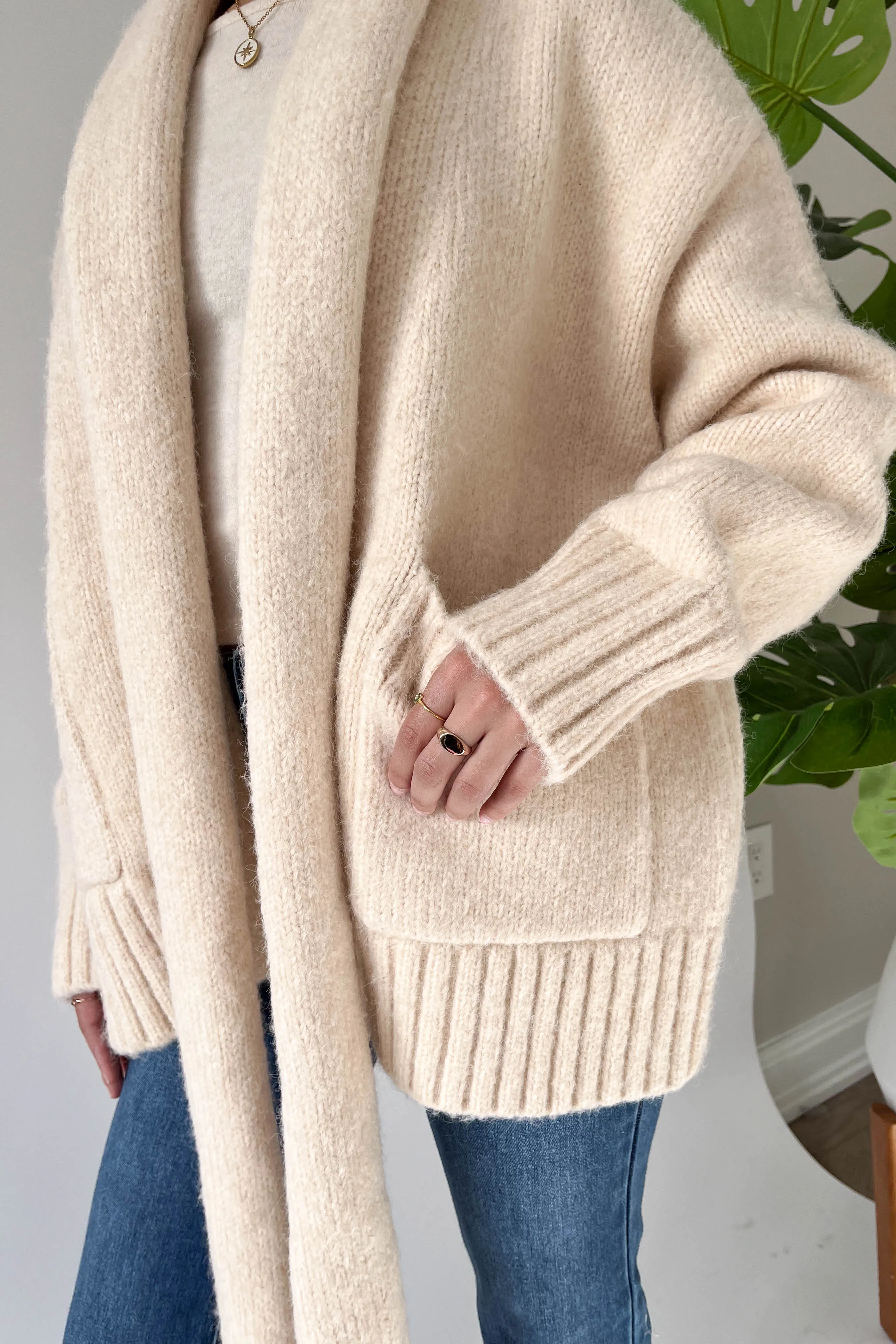 Easy Street Cardigan and Scarf sold by Grey Bandit product image thumbnail 4