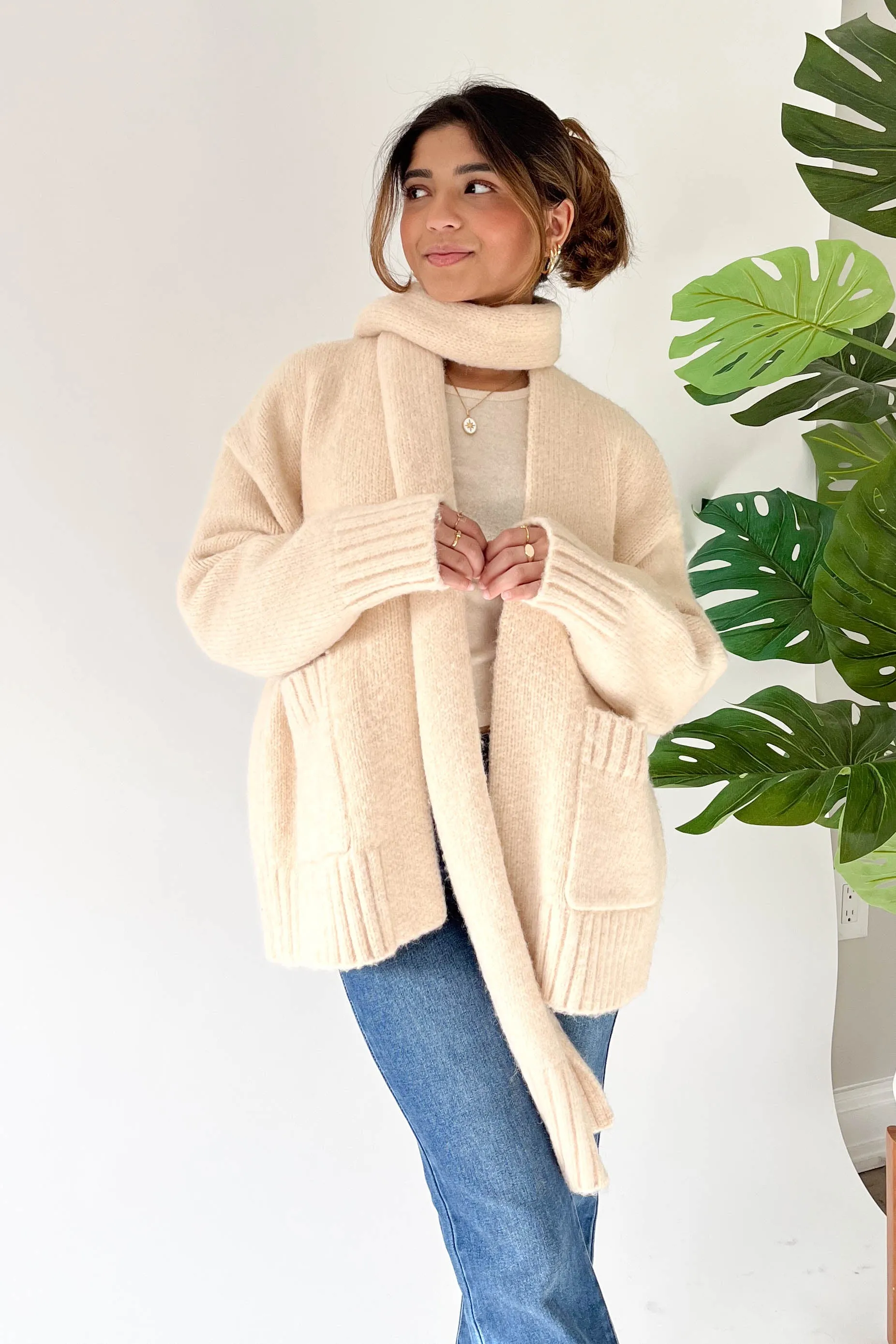 Easy Street Cardigan and Scarf sold by Grey Bandit product image thumbnail 2