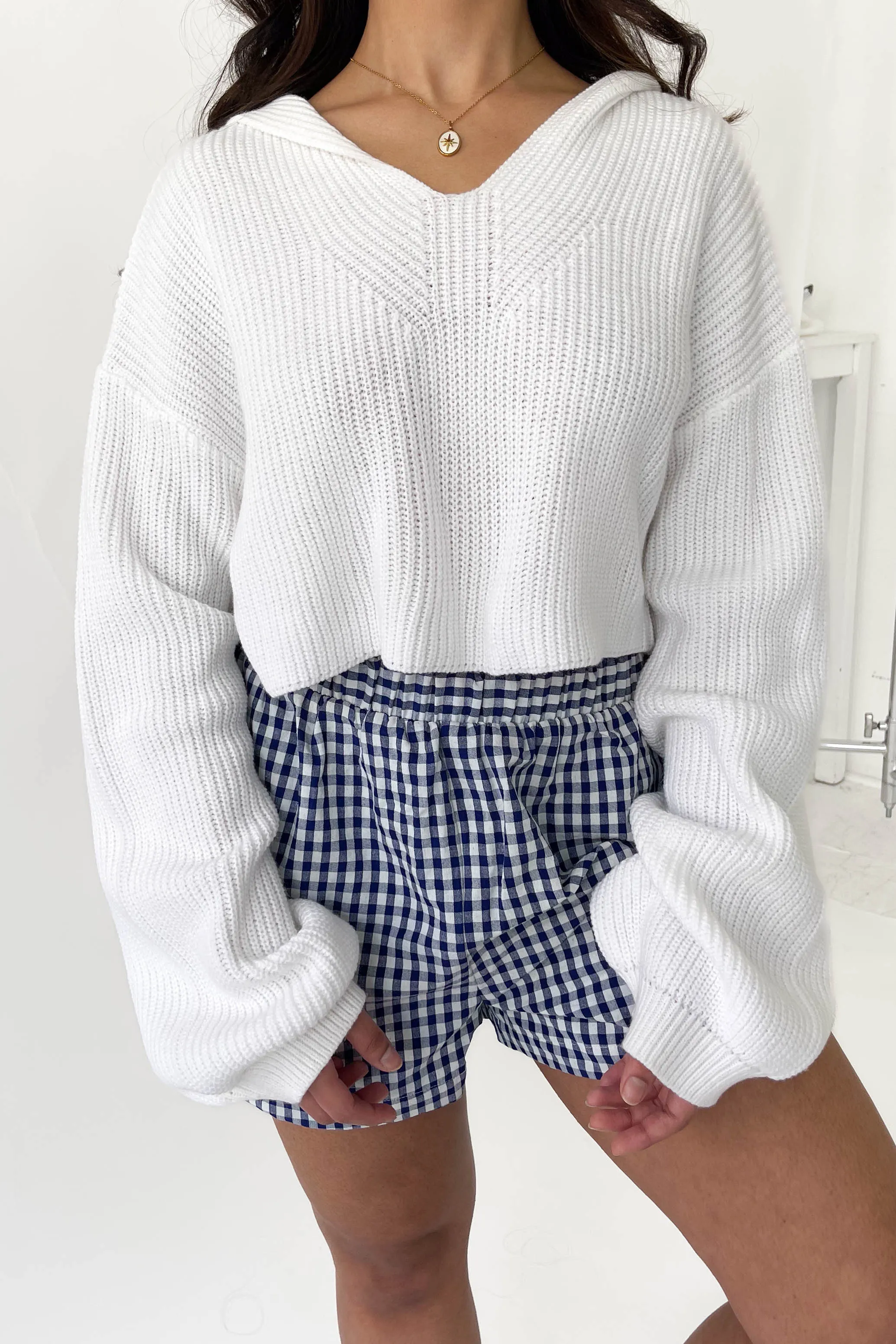 Central Park Sweater in Ivory sold by Grey Bandit product image thumbnail 3