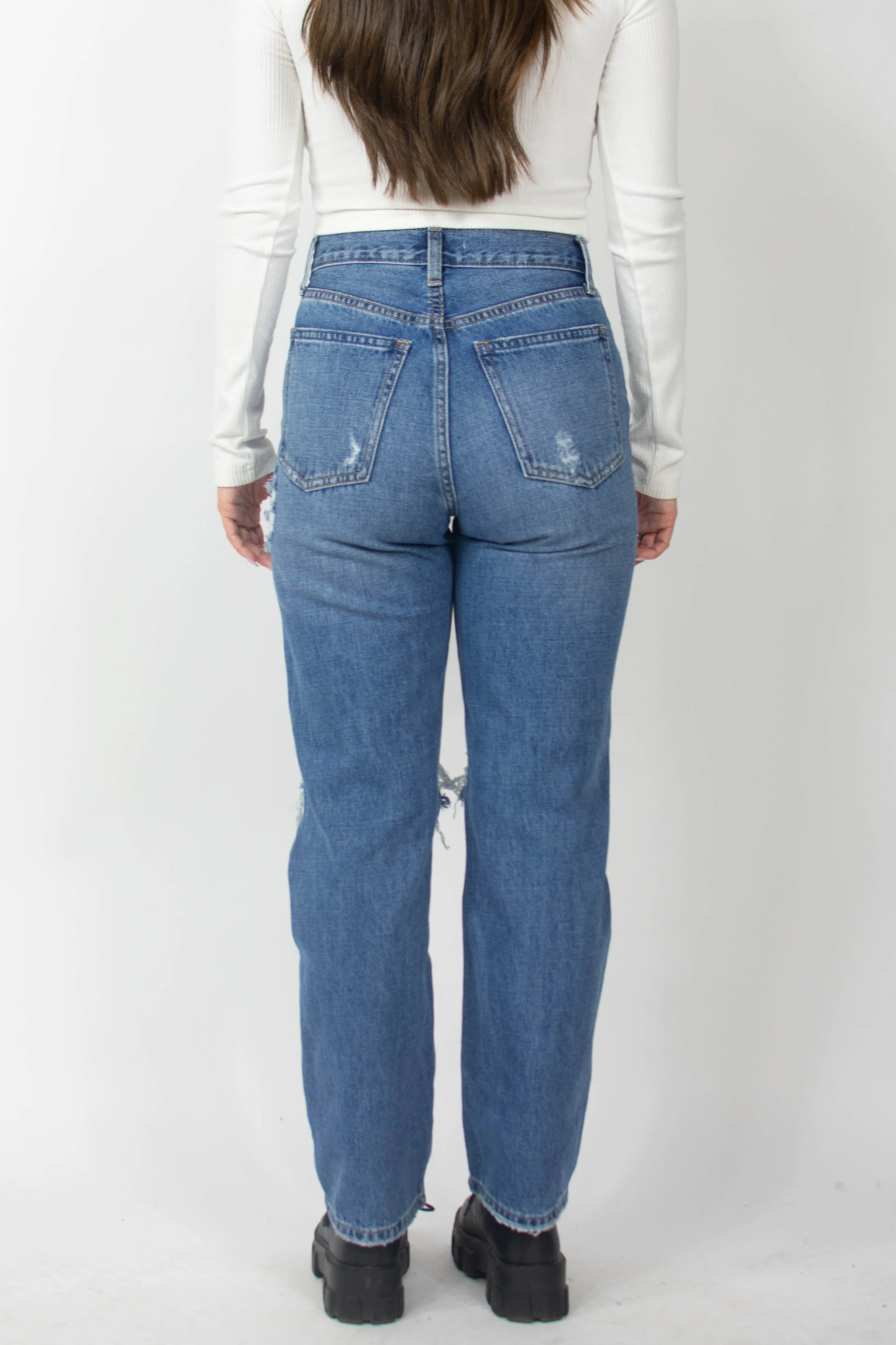 Highland Jeans in Dark Wash sold by Grey Bandit product image thumbnail 4