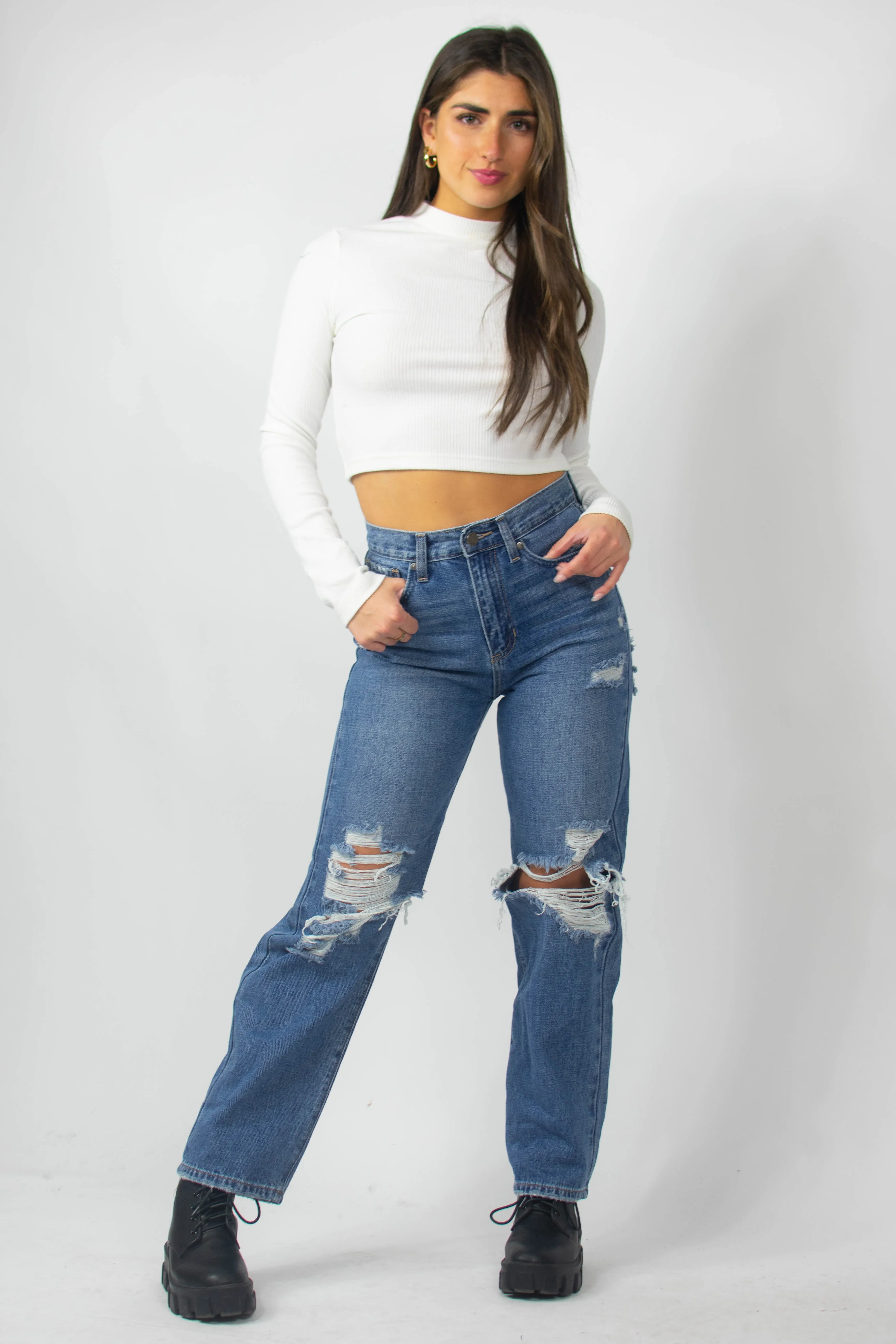 Highland Jeans in Dark Wash sold by Grey Bandit