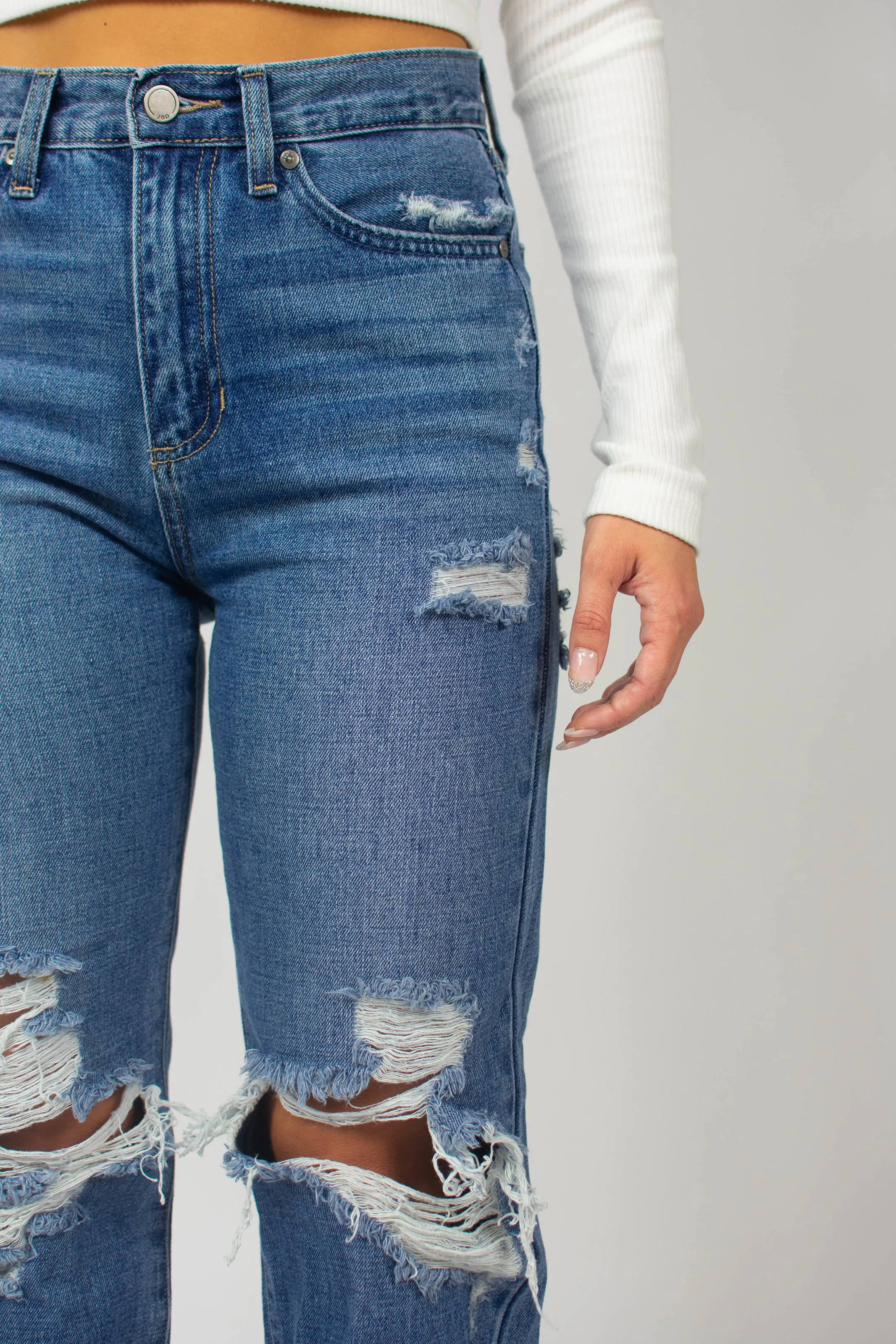 Highland Jeans in Dark Wash sold by Grey Bandit product image thumbnail 3