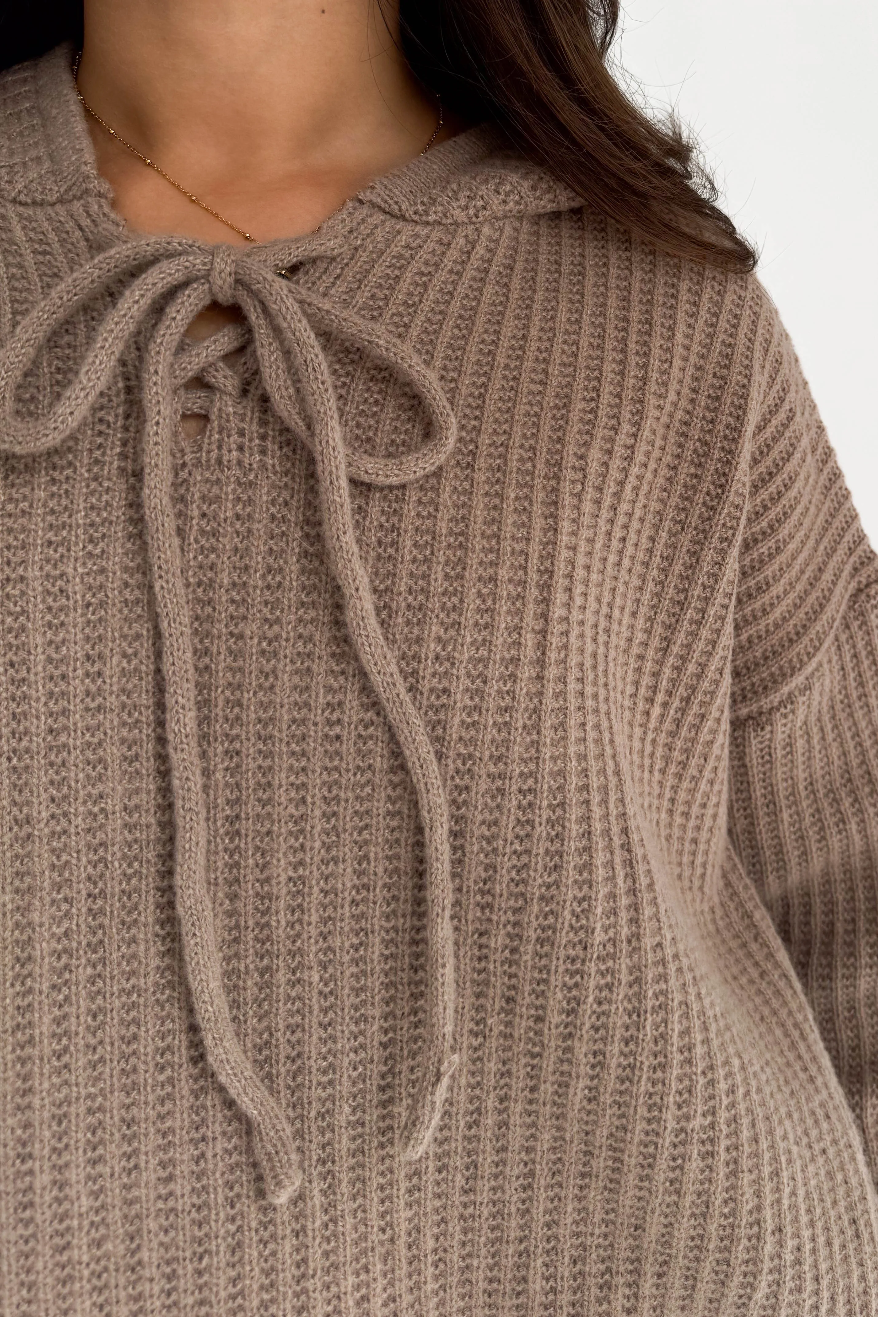 Skylar Sweater in Mocha sold by Grey Bandit product image thumbnail 5