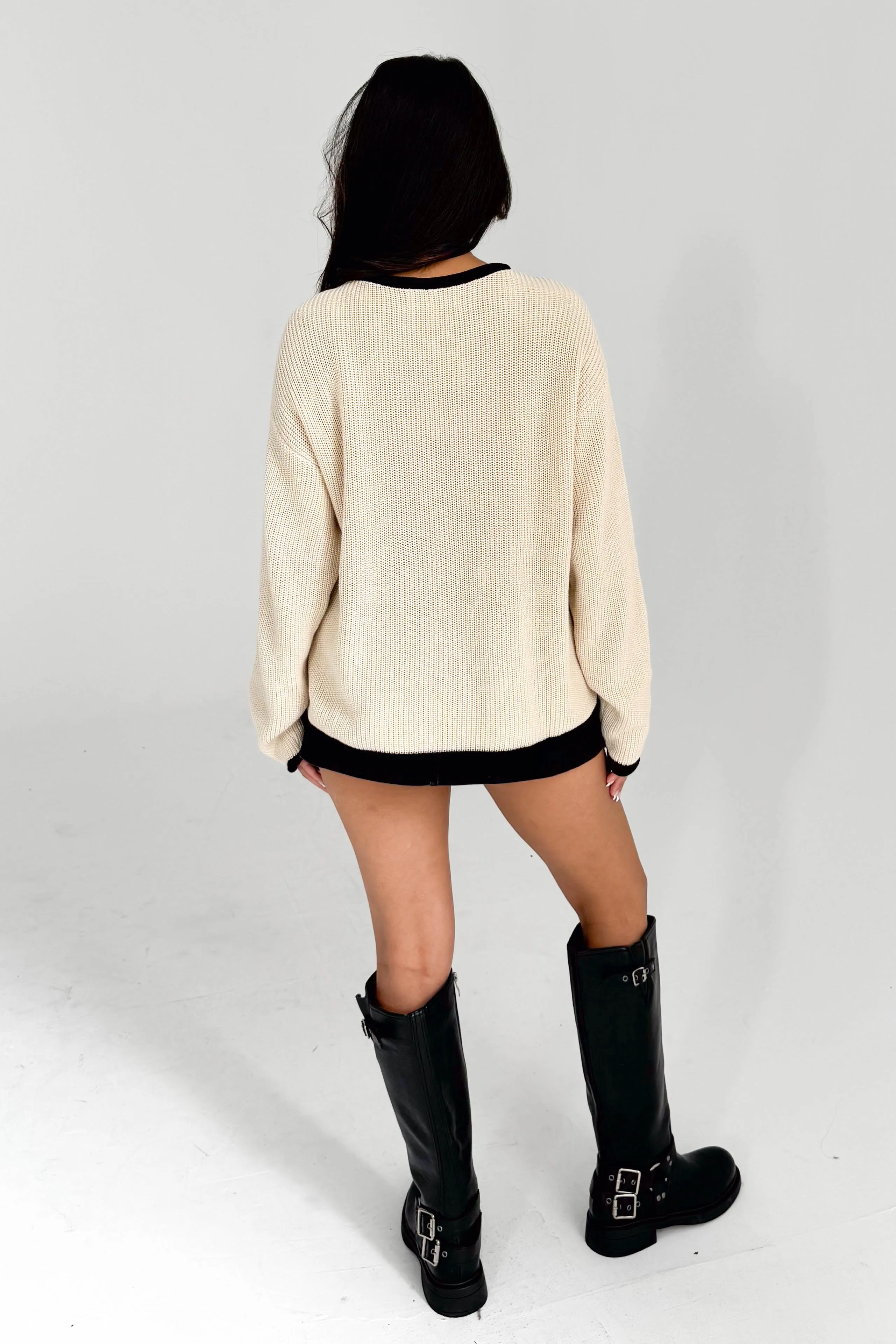 Fran Sweater in Oatmeal sold by Grey Bandit product image thumbnail 5