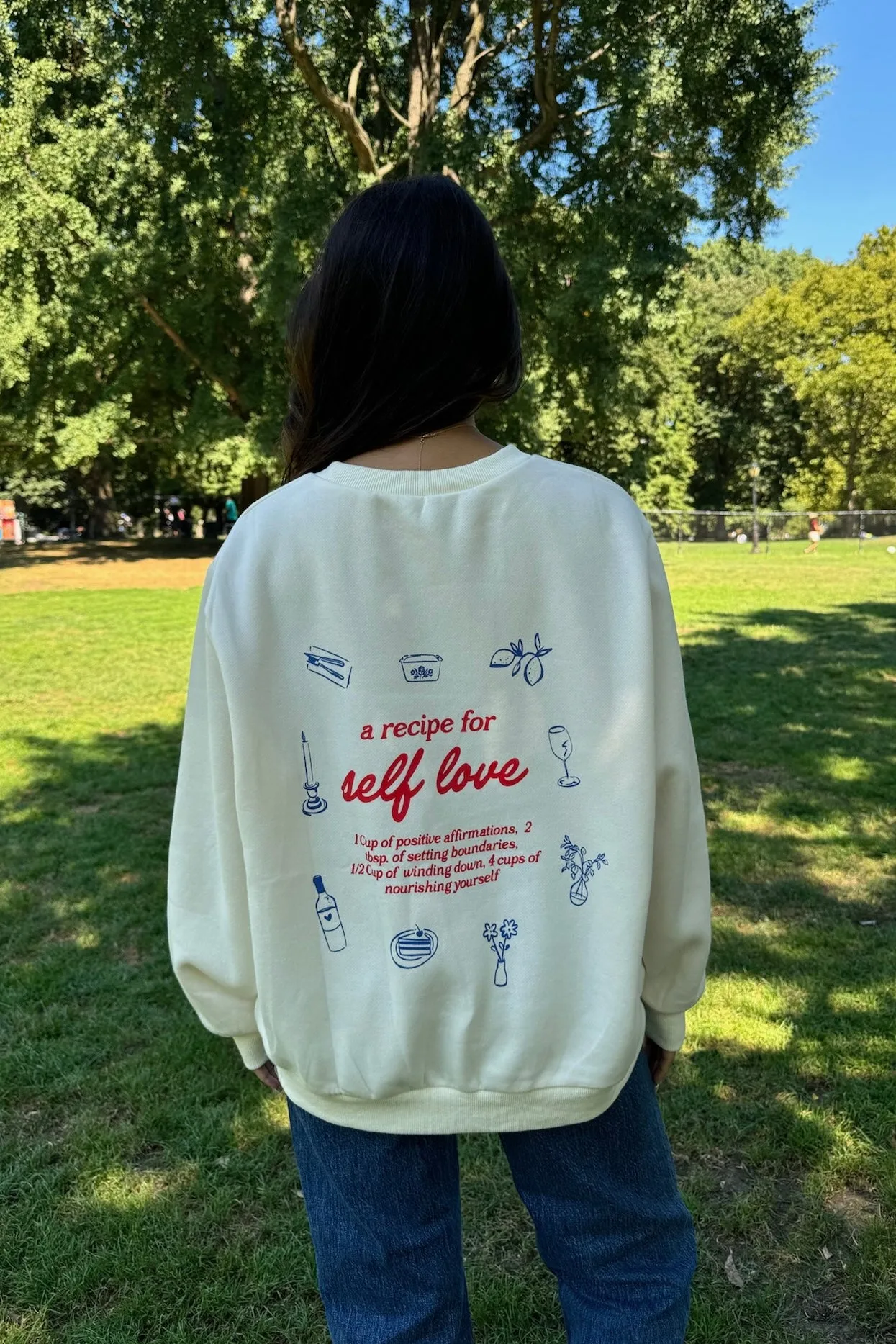 Self Love Crewneck sold by Grey Bandit product image thumbnail 3
