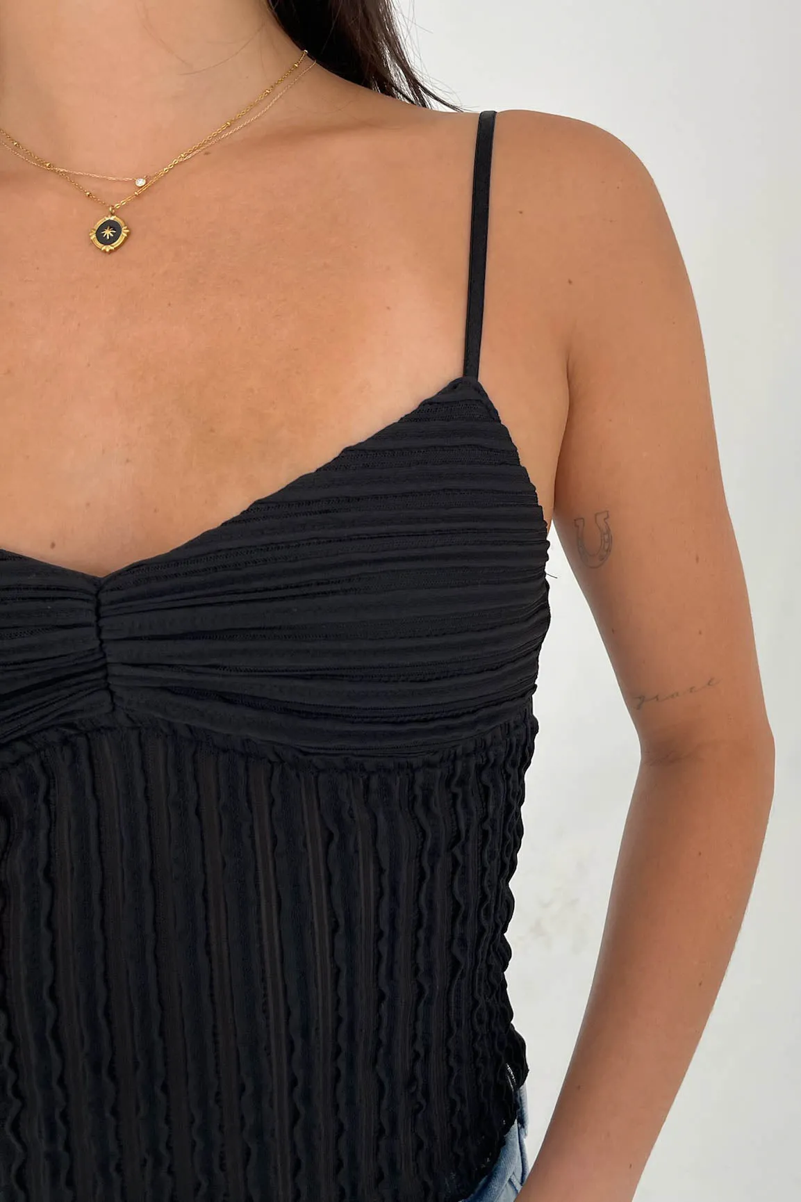 Paige Top in Black sold by Grey Bandit product image thumbnail 4