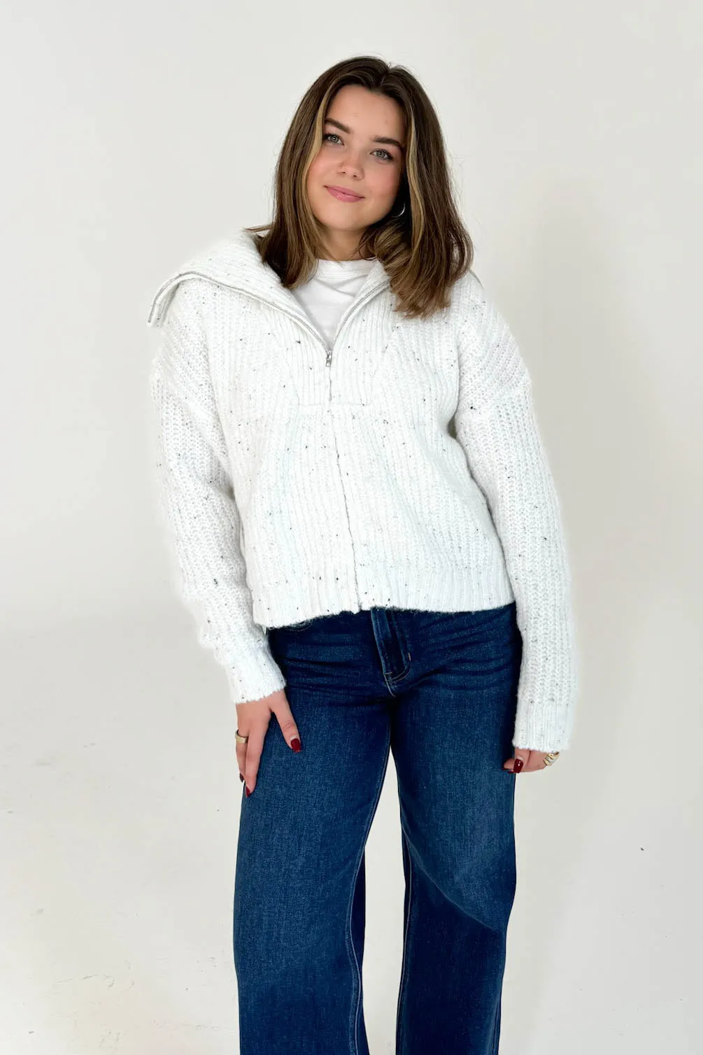 Taylor Zip Up Sweater sold by Grey Bandit product image thumbnail 4