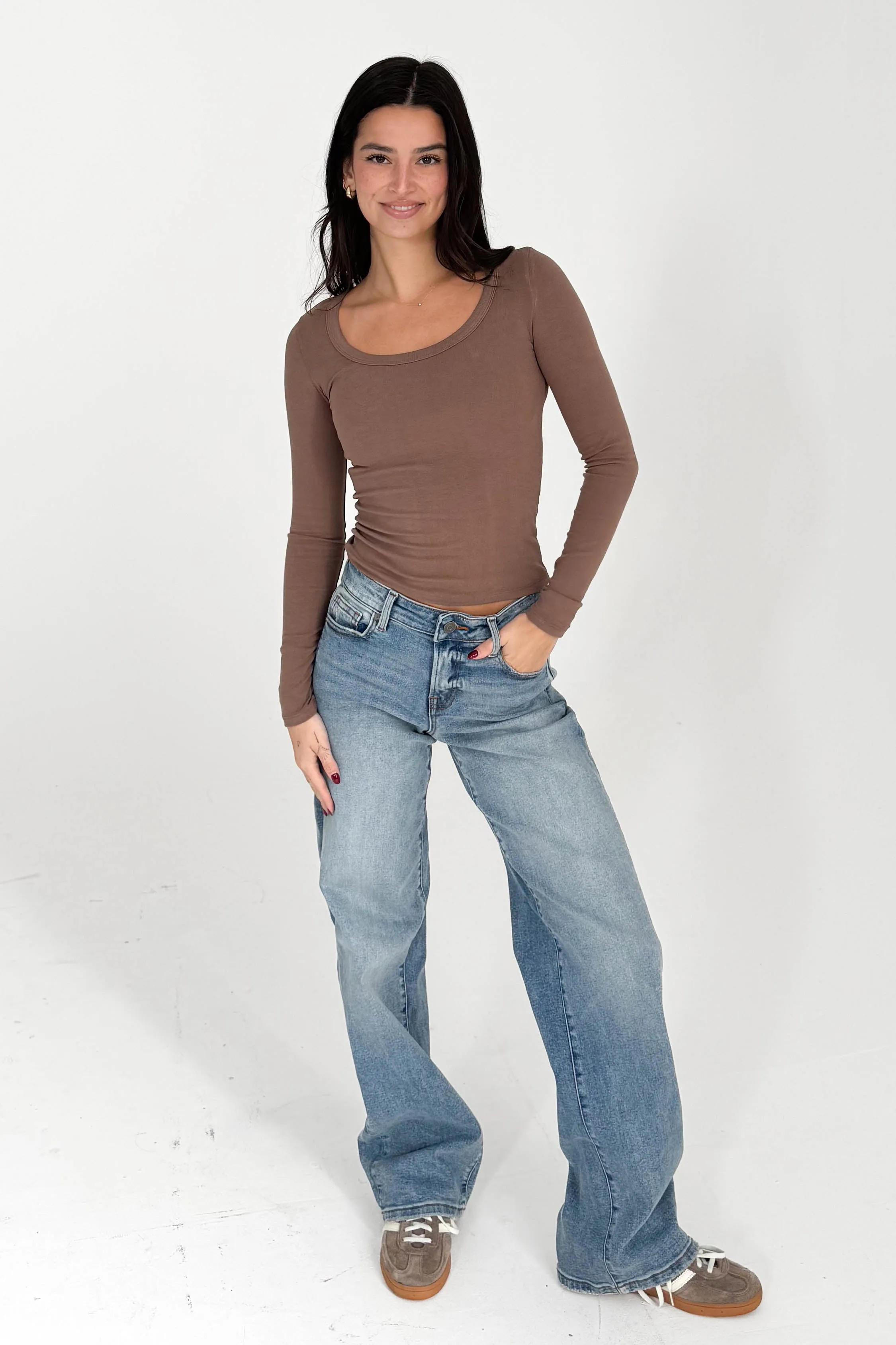 Ashley Long Sleeve in Mocha sold by Grey Bandit product image thumbnail 3