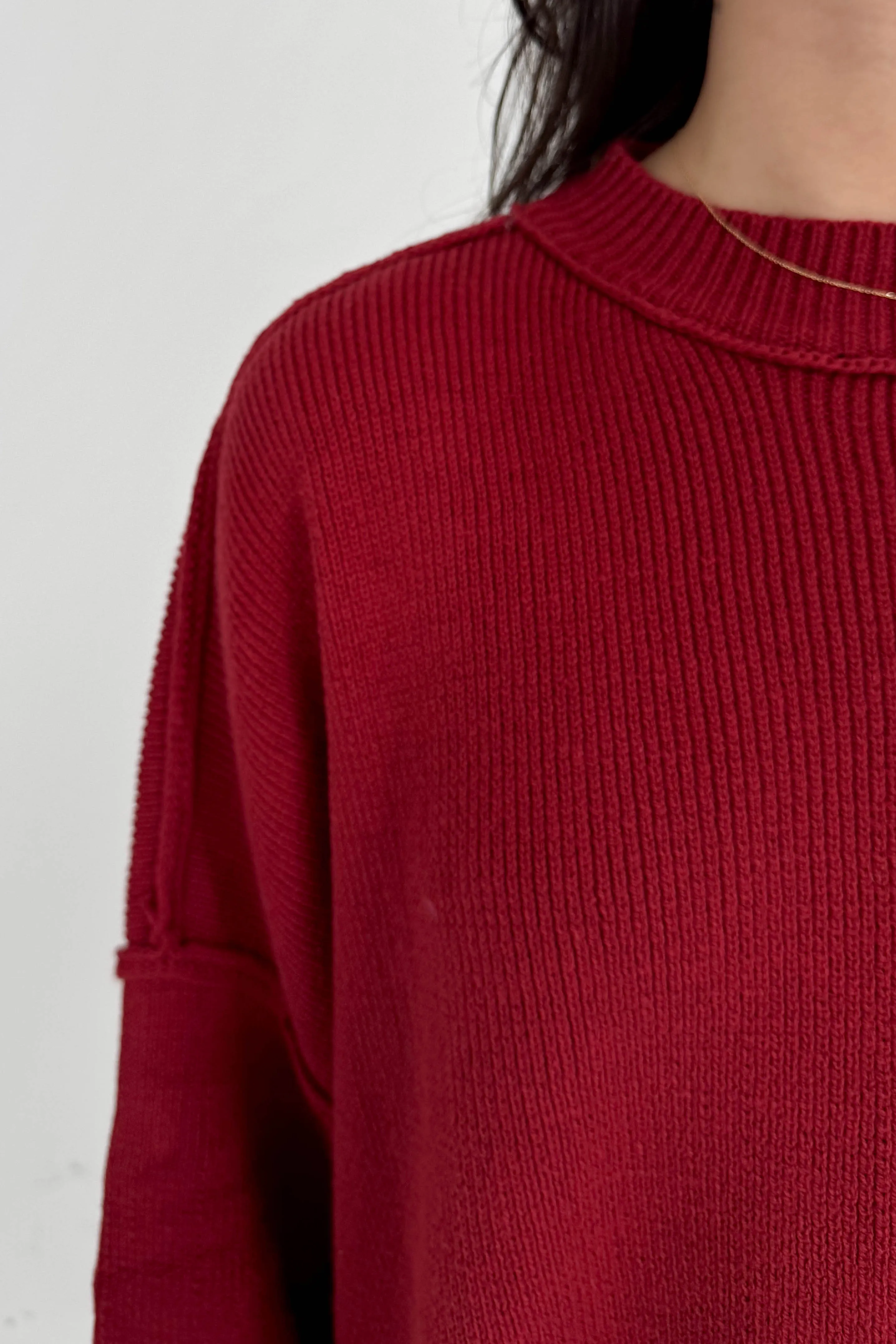 Martha Sweater in Red sold by Grey Bandit product image thumbnail 5