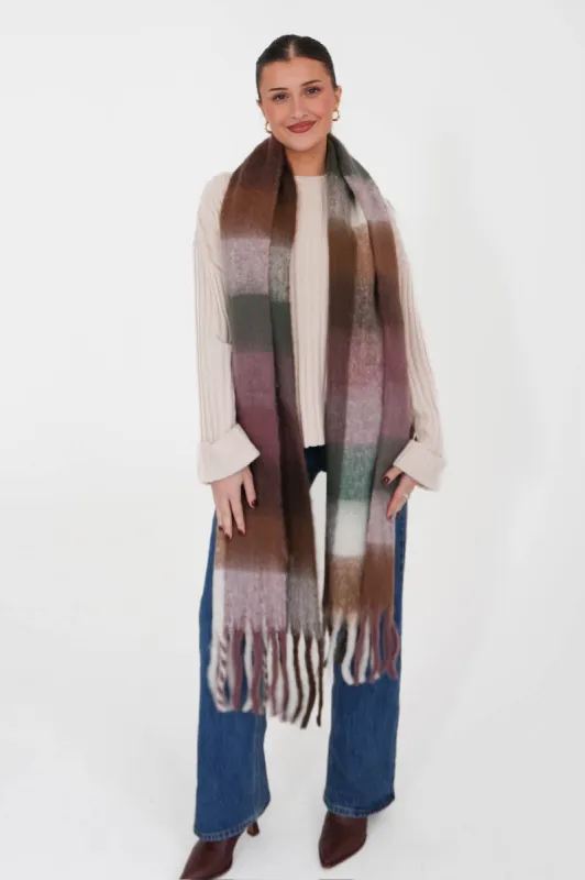 Cozy Cabin Scarf sold by Grey Bandit