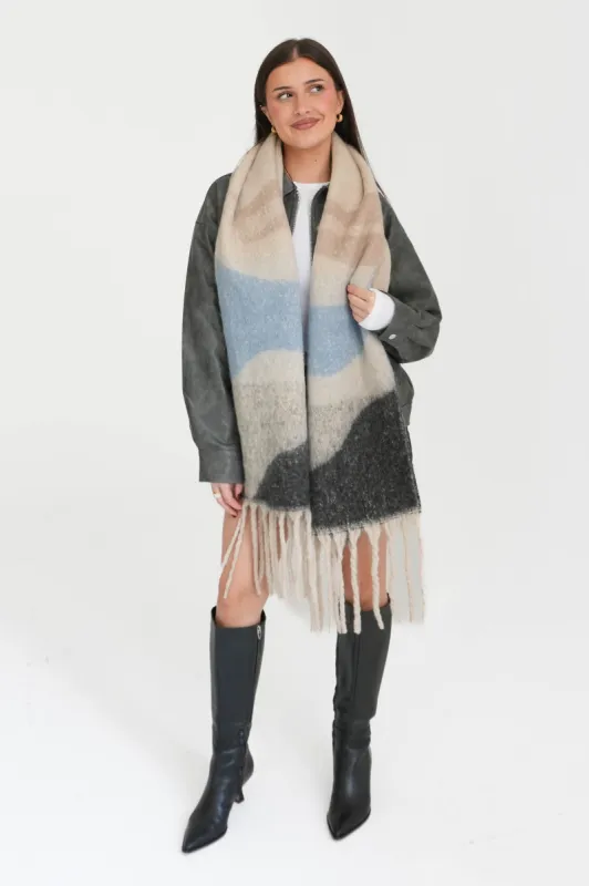 Swiss Alps Scarf sold by Grey Bandit