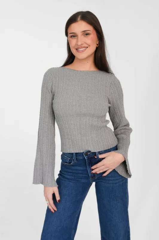 So Classic Long Sleeve in Grey sold by Grey Bandit