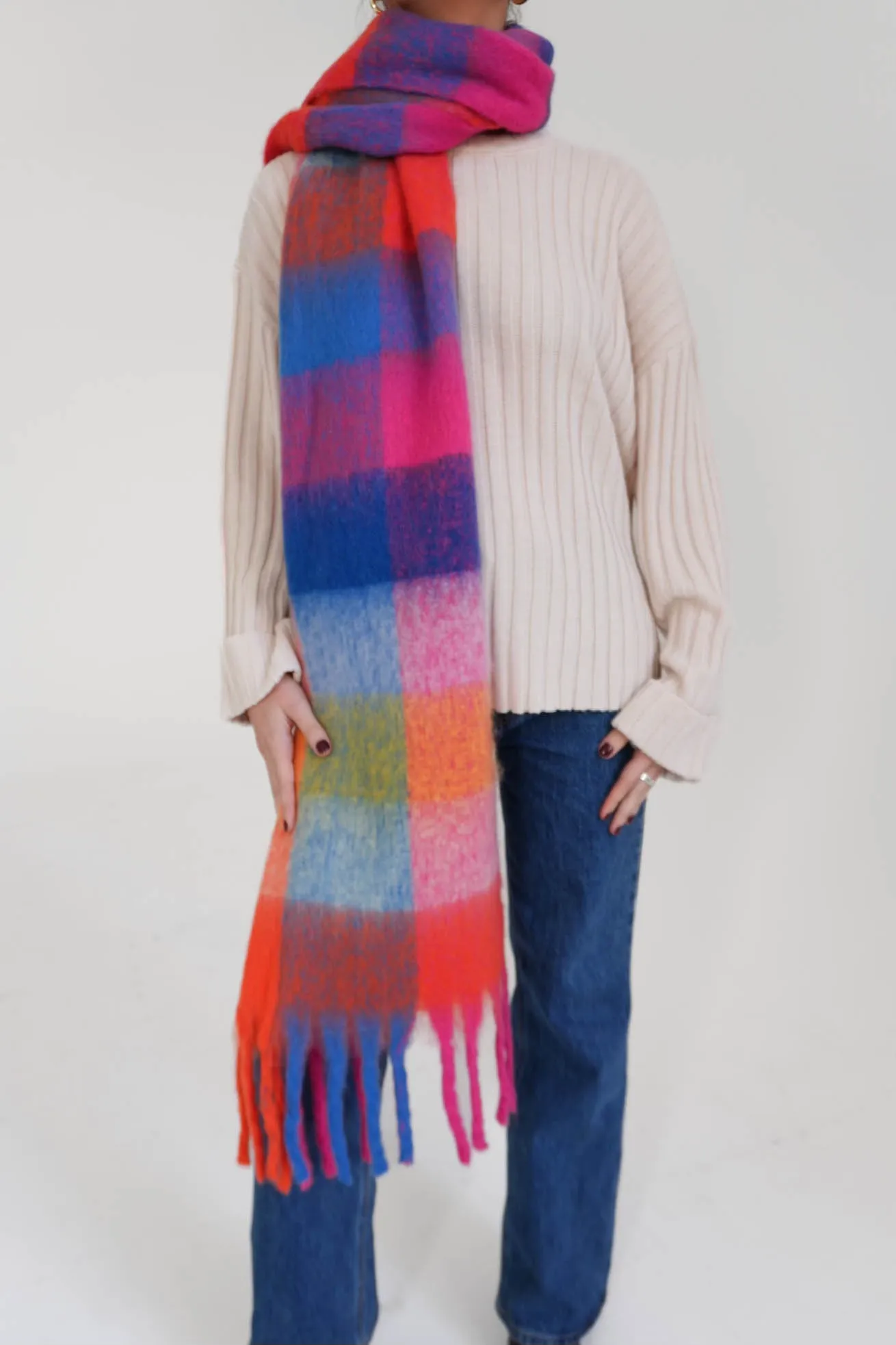 Pop of Color Scarf sold by Grey Bandit product image thumbnail 3