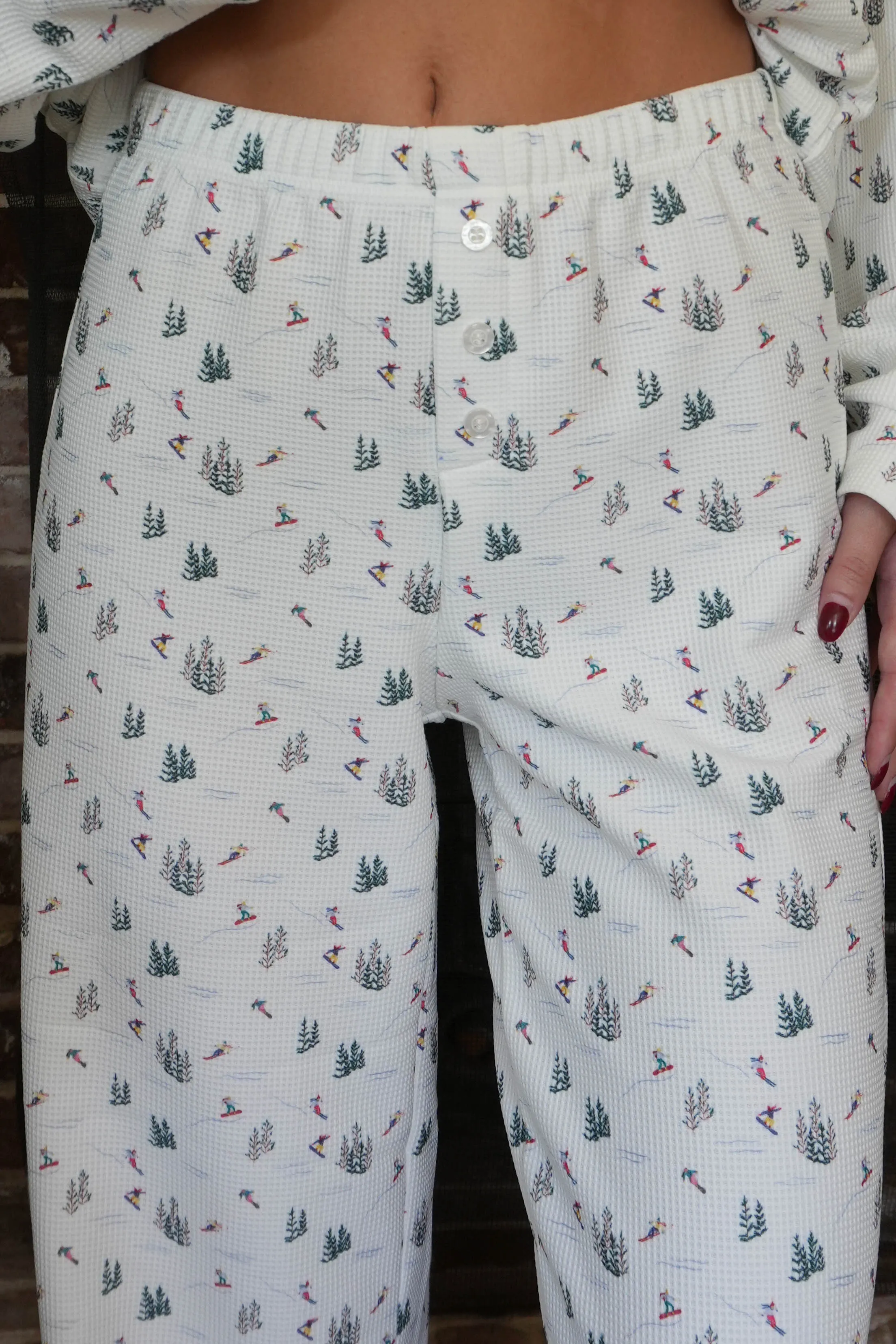 Sugar Mountain Waffle Pants sold by Grey Bandit product image thumbnail 5