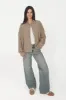 Phoebe Cardigan in Mocha sold by Grey Bandit