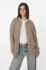 Phoebe Cardigan in Mocha sold by Grey Bandit