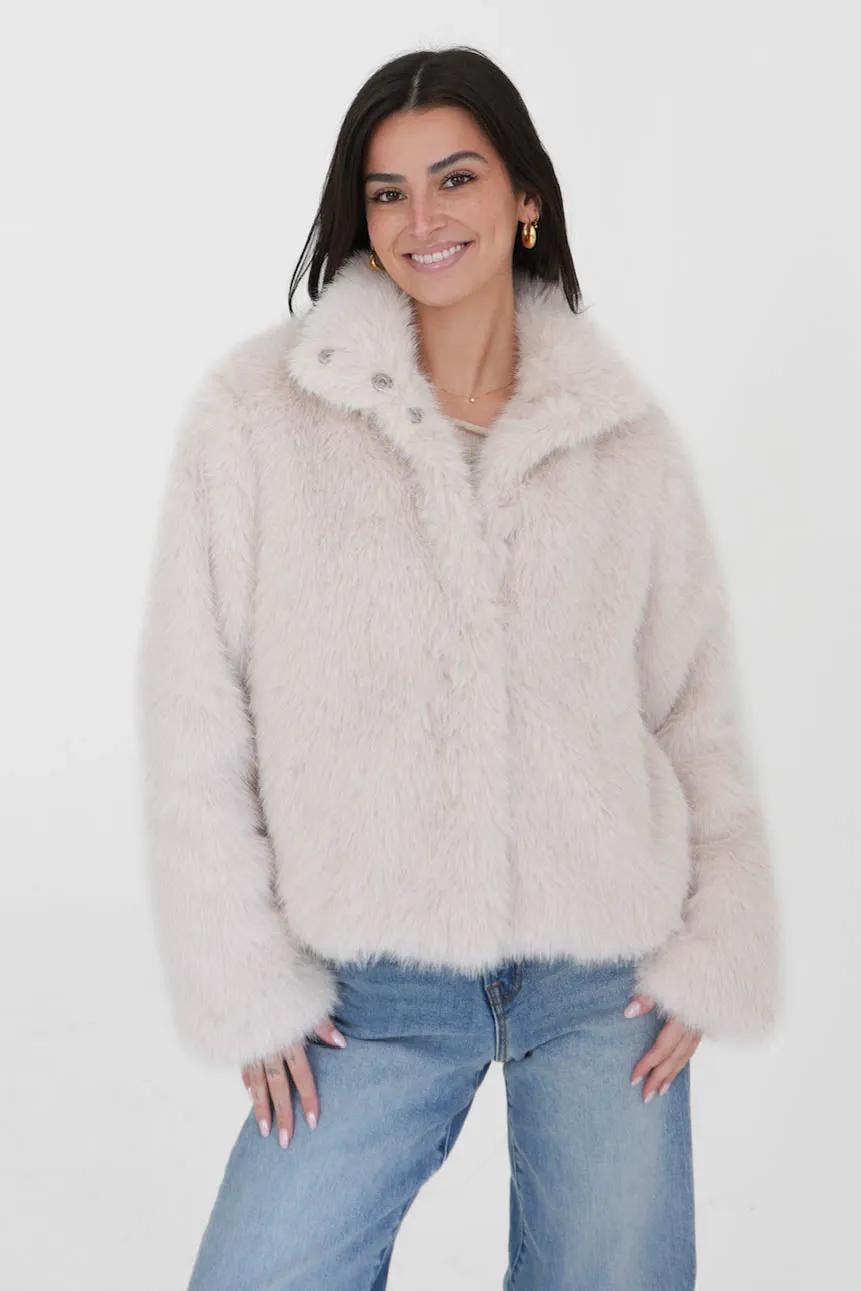 Spice it Up Faux Fur Jacket sold by Grey Bandit product image thumbnail 5