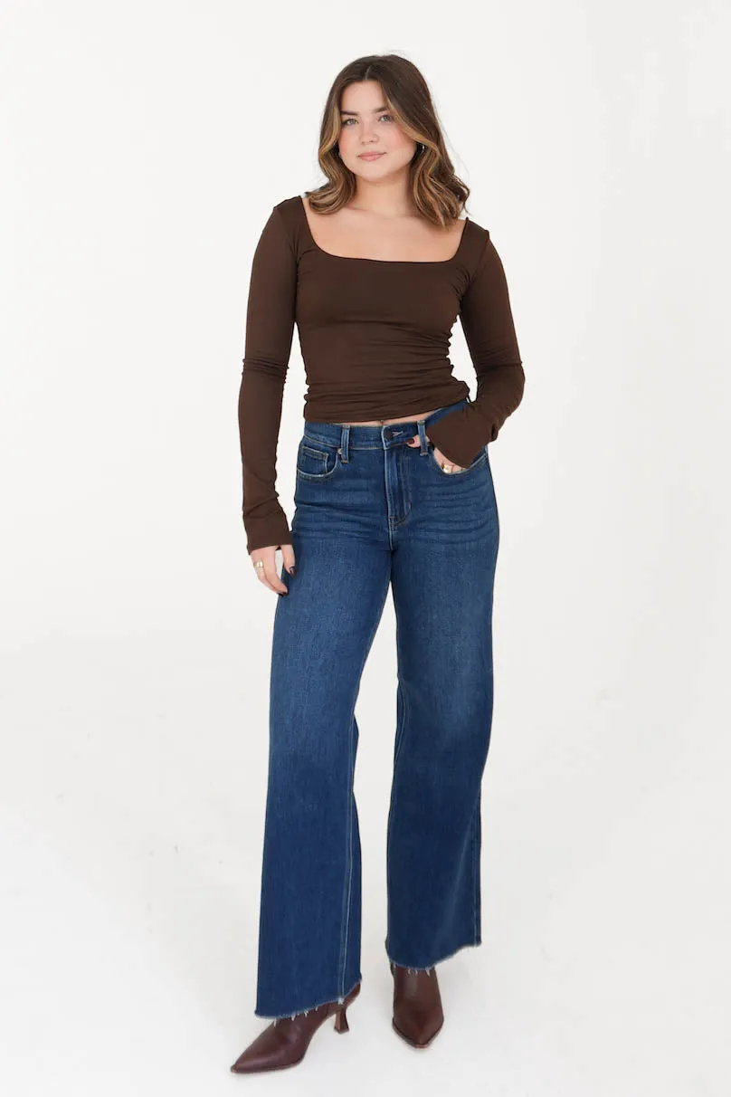 Gretchen Long Sleeve in Brown sold by Grey Bandit product image thumbnail 3