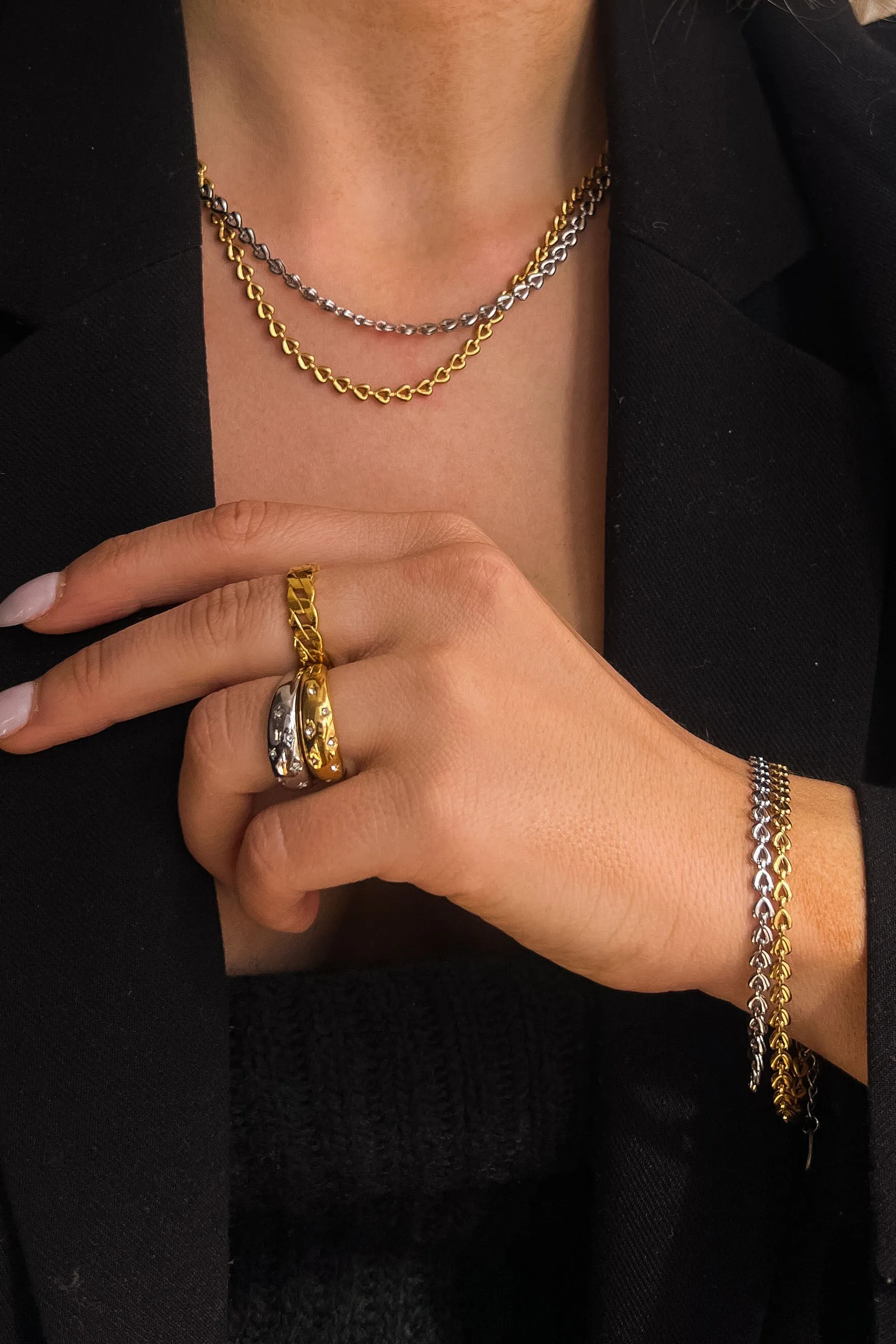 Kendra Necklace in Gold sold by Grey Bandit product image thumbnail 5