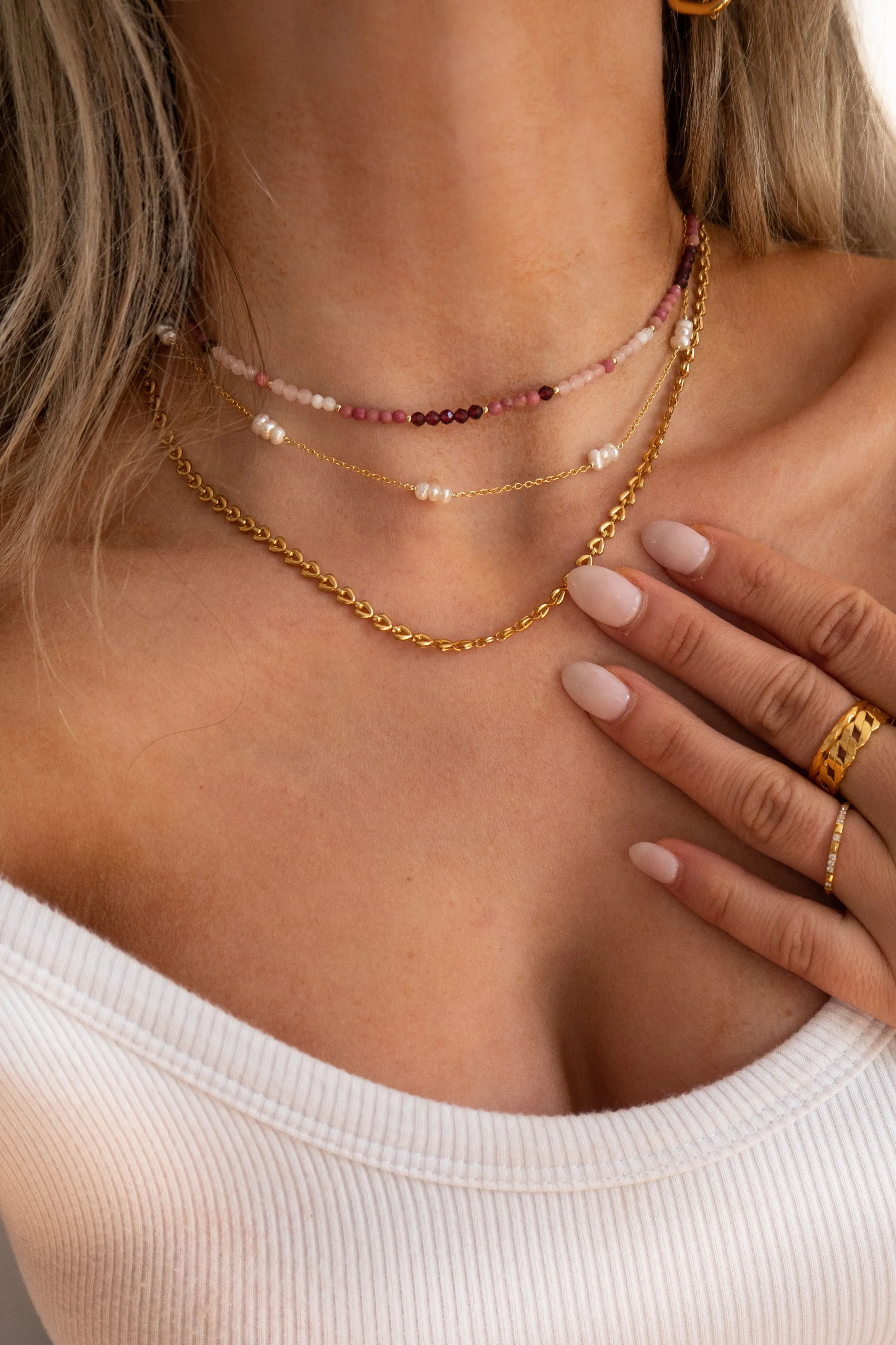 Kendra Necklace in Gold sold by Grey Bandit product image thumbnail 4