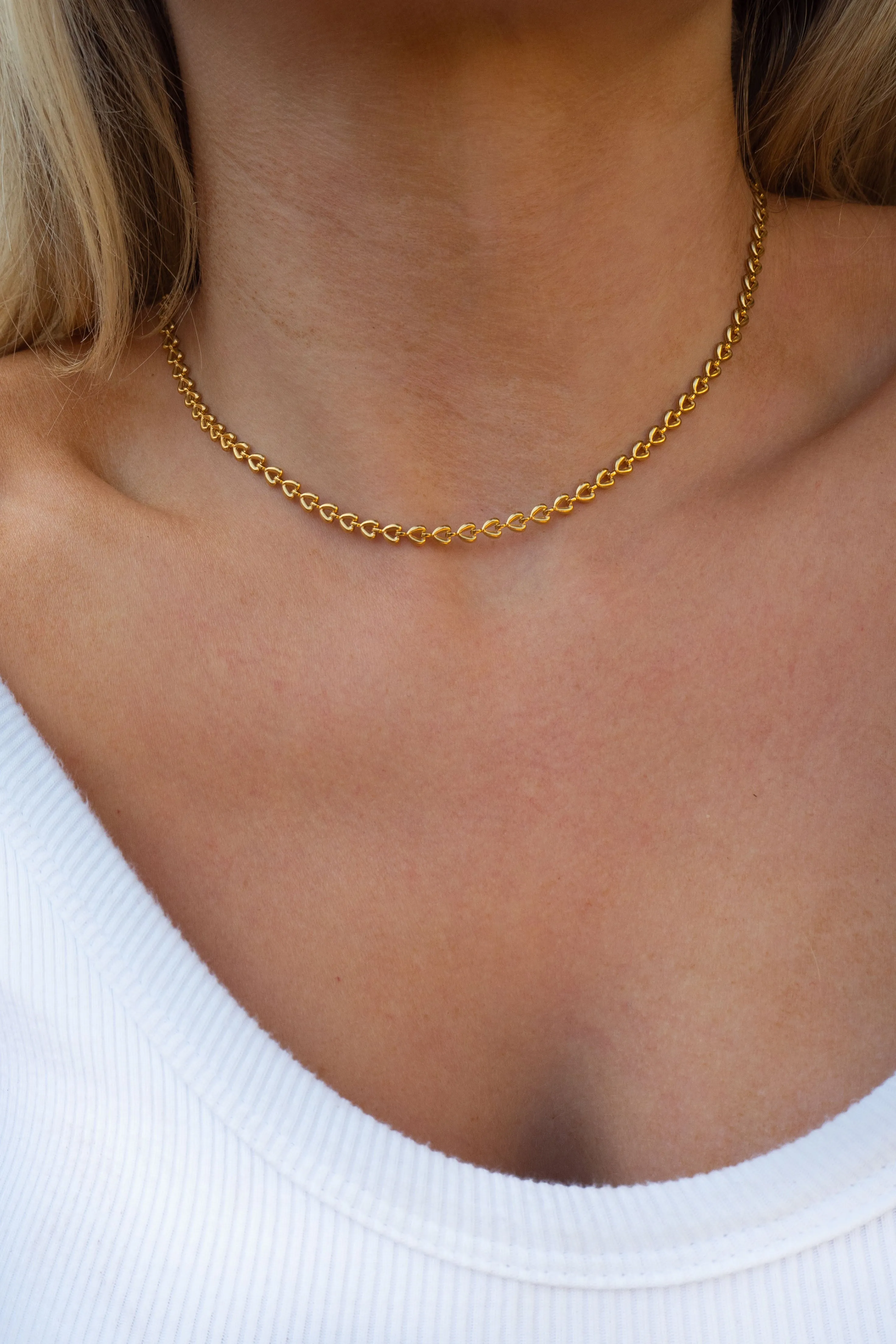 Kendra Necklace in Gold sold by Grey Bandit