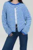 Phoebe Cardigan in Blue sold by Grey Bandit