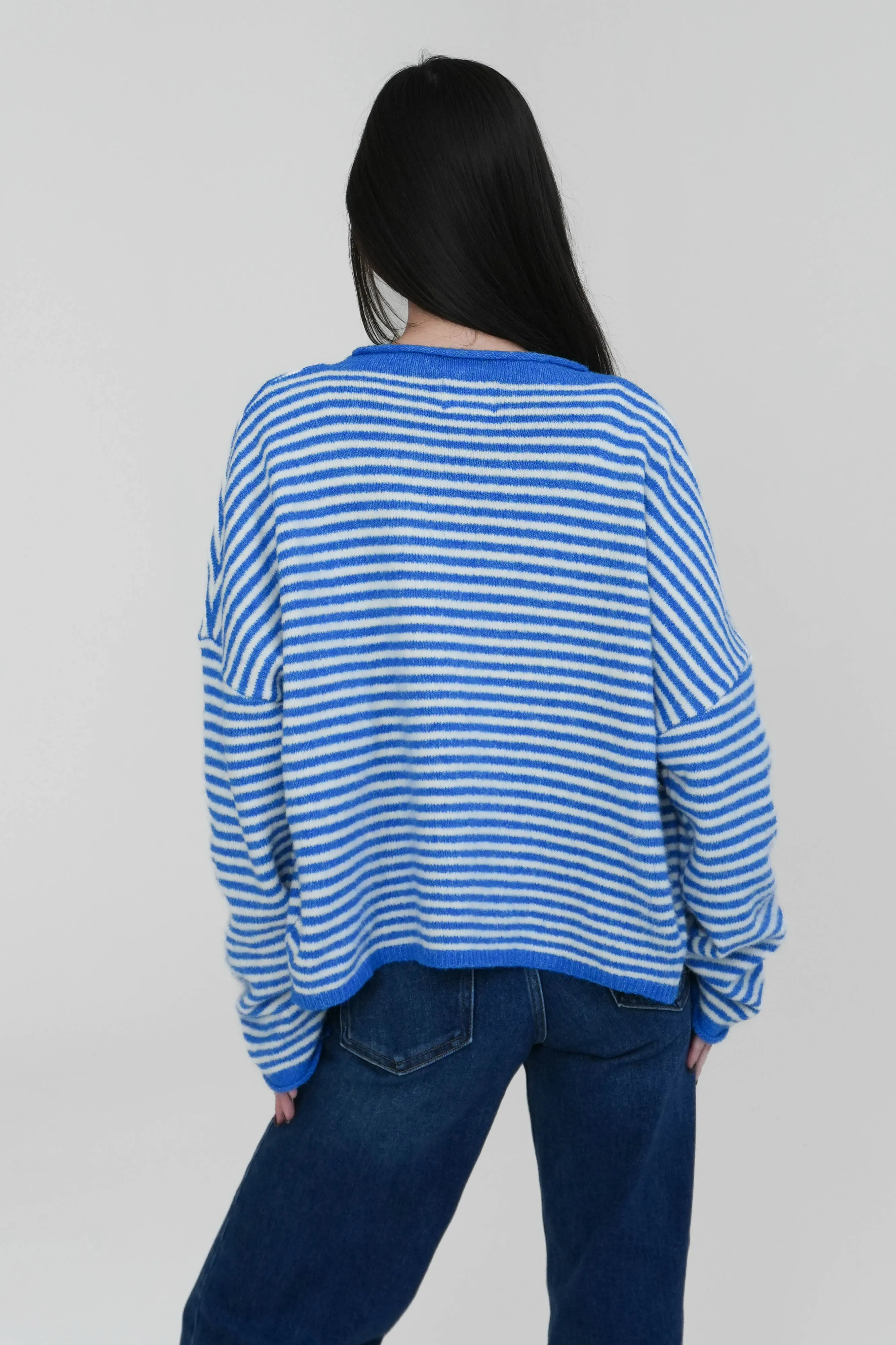 Phoebe Cardigan in Blue sold by Grey Bandit product image thumbnail 5