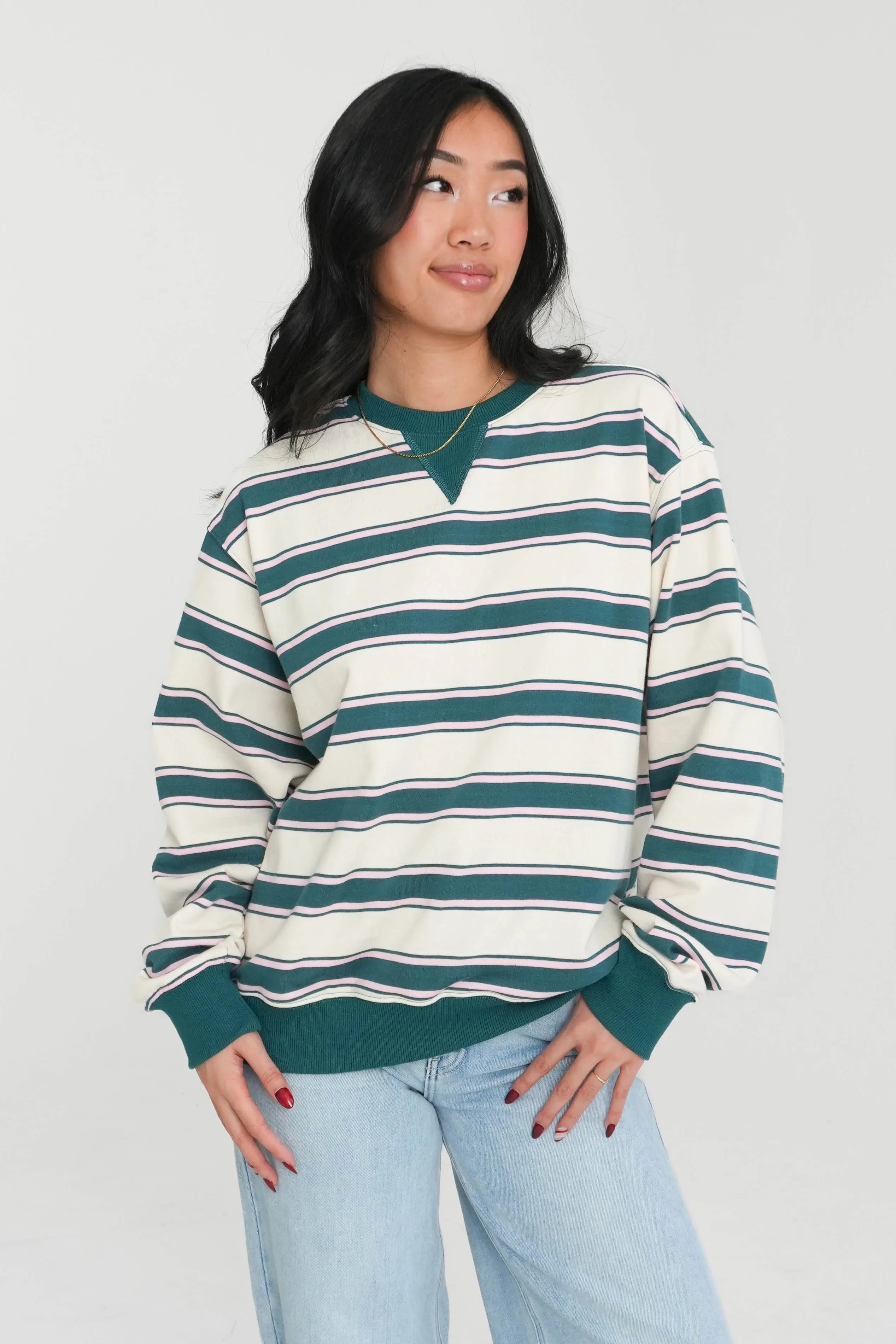 Charlie Crewneck sold by Grey Bandit