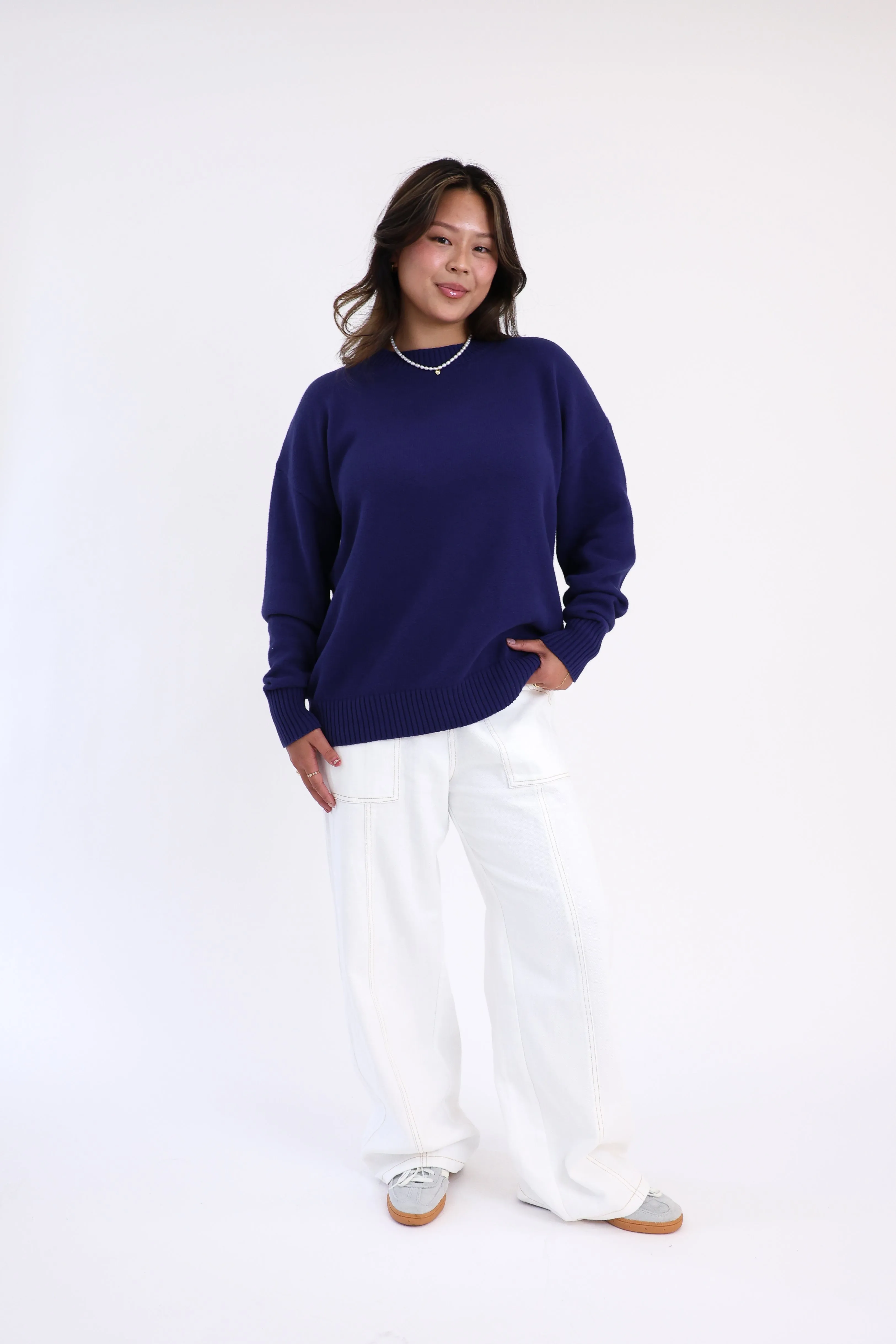 Sunny Sweater in Navy sold by Grey Bandit product image thumbnail 3