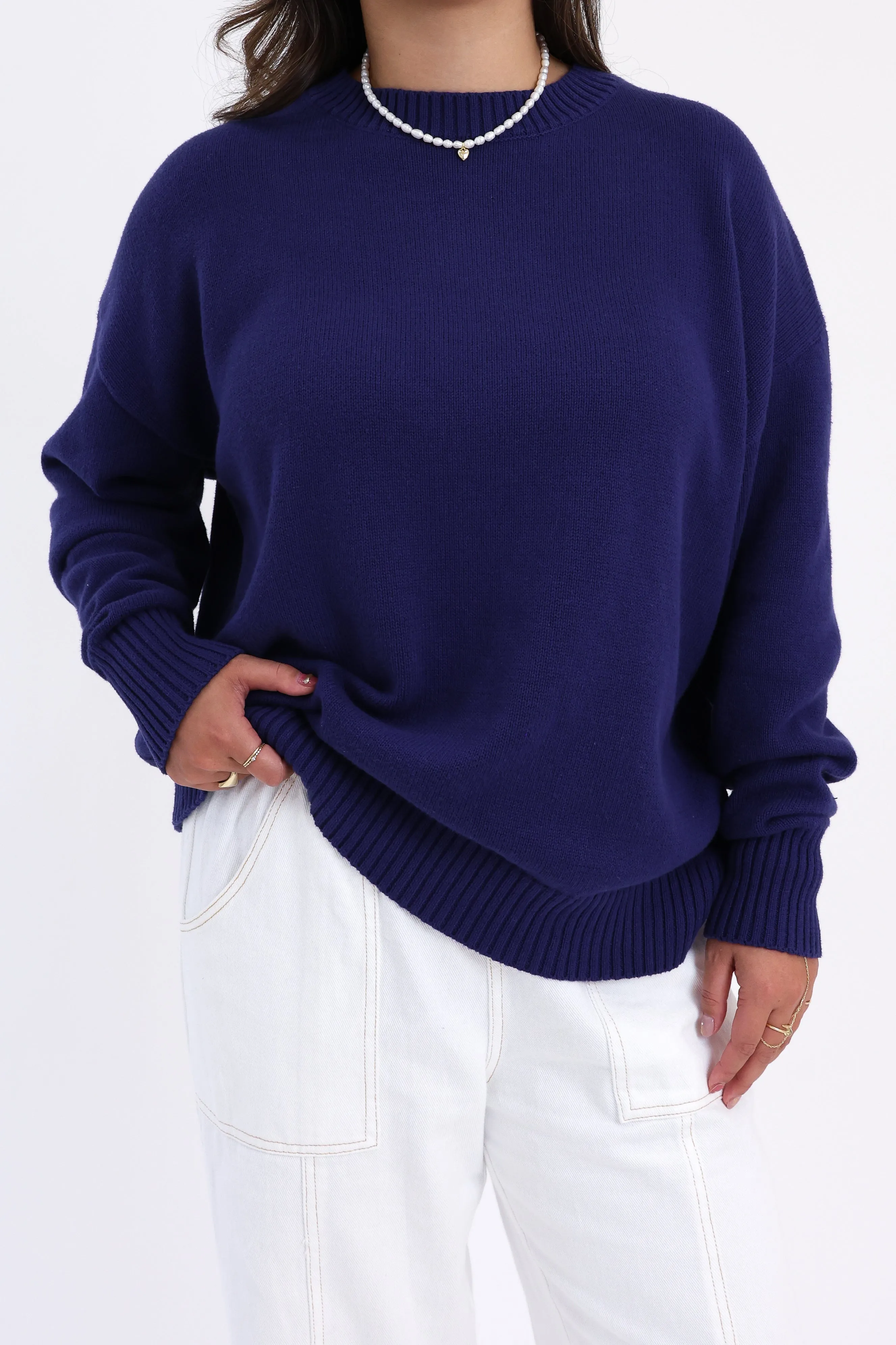 Sunny Sweater in Navy sold by Grey Bandit product image thumbnail 2