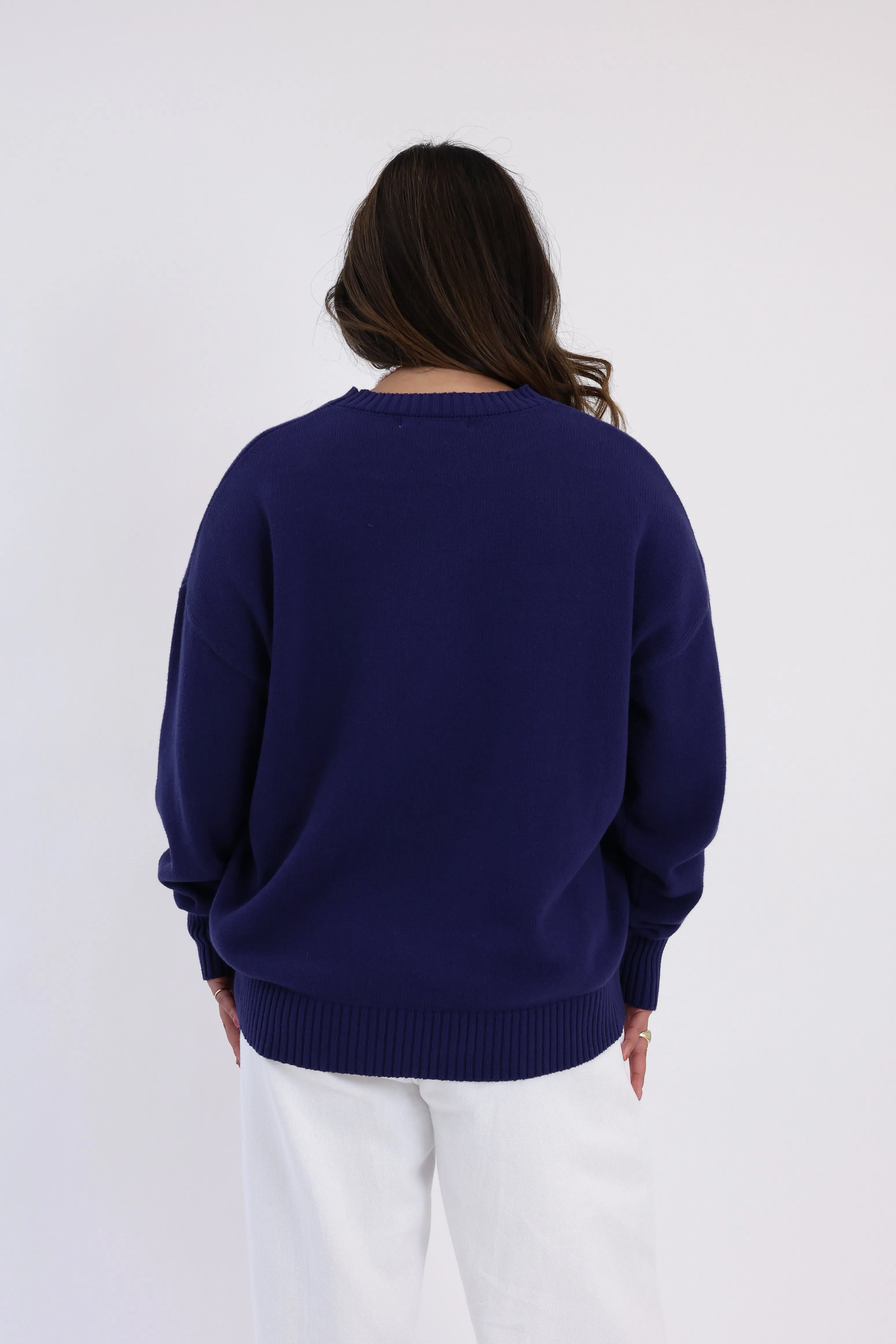 Sunny Sweater in Navy sold by Grey Bandit product image thumbnail 4