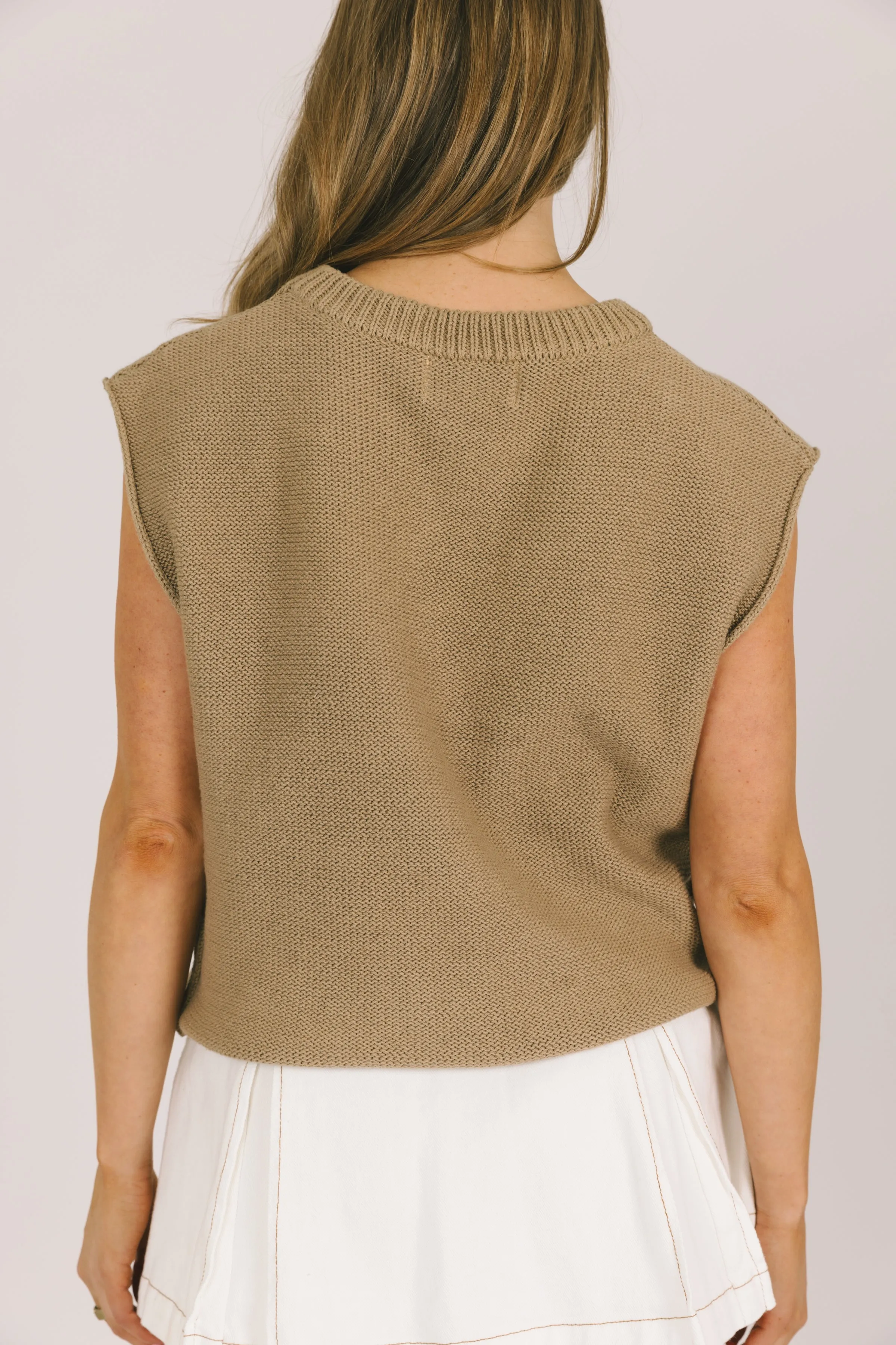 Jessie Top in Khaki sold by Grey Bandit product image thumbnail 5