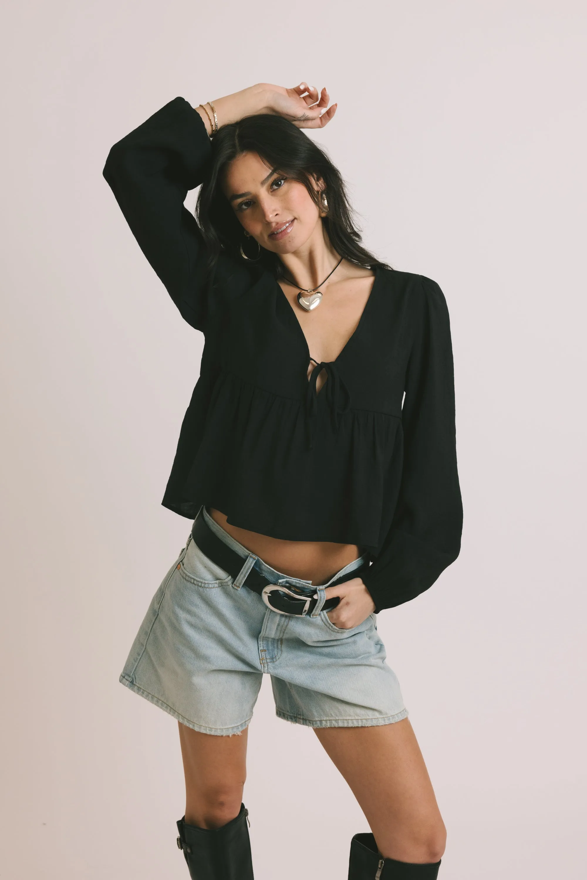 Preston Shorts in Light Wash sold by Grey Bandit product image thumbnail 3