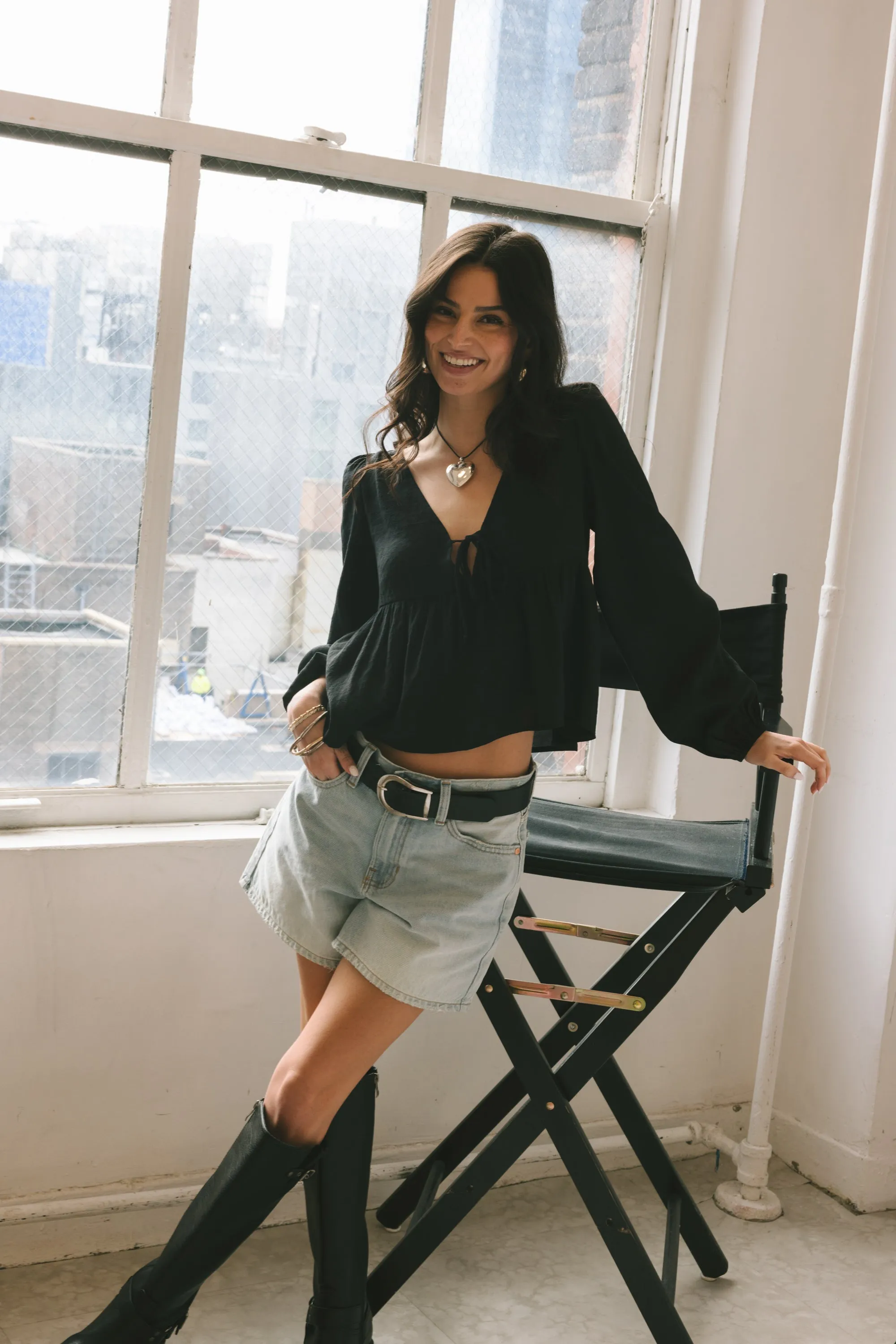 Preston Shorts in Light Wash sold by Grey Bandit product image thumbnail 2