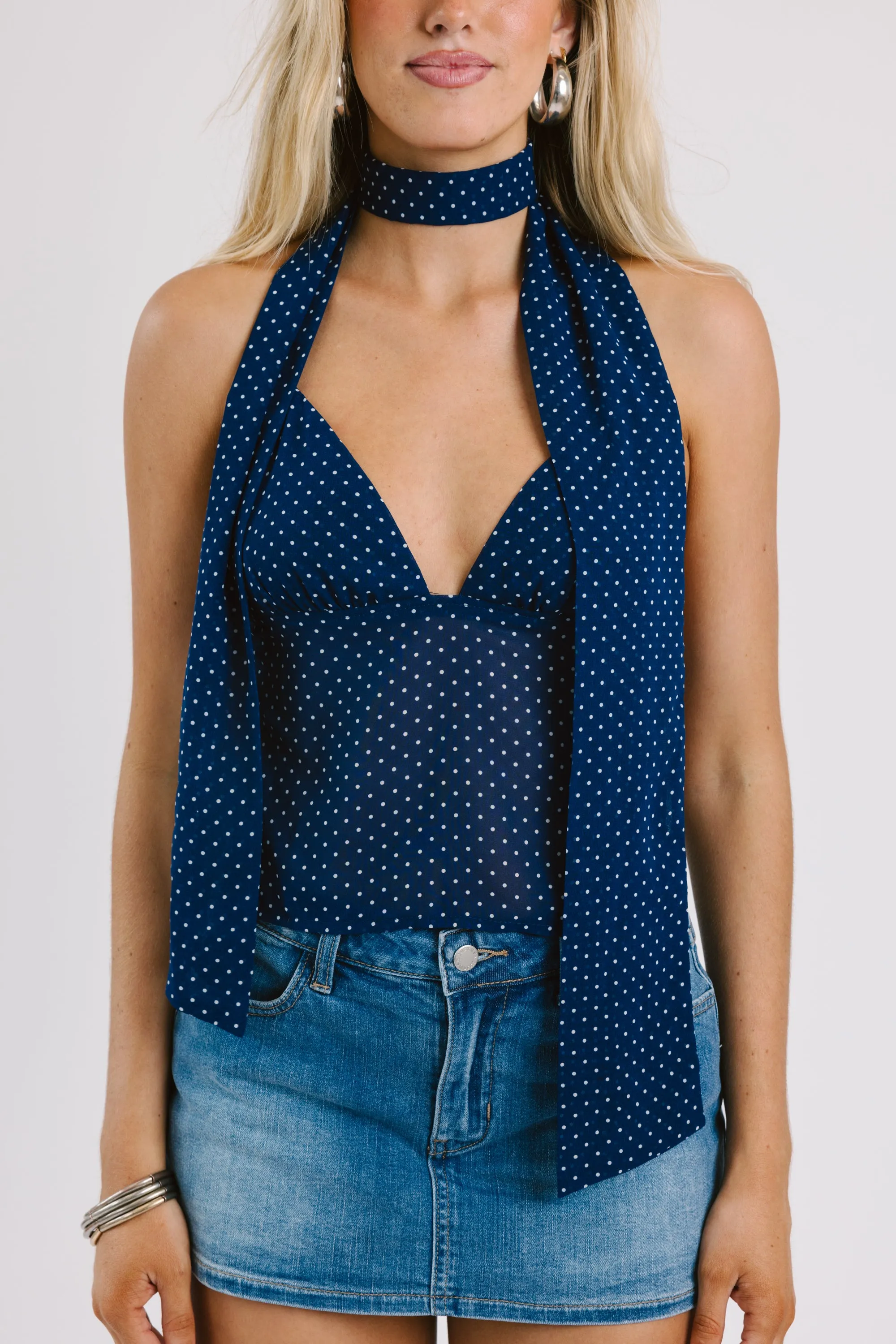 Medina Top in Navy sold by Grey Bandit product image thumbnail 2