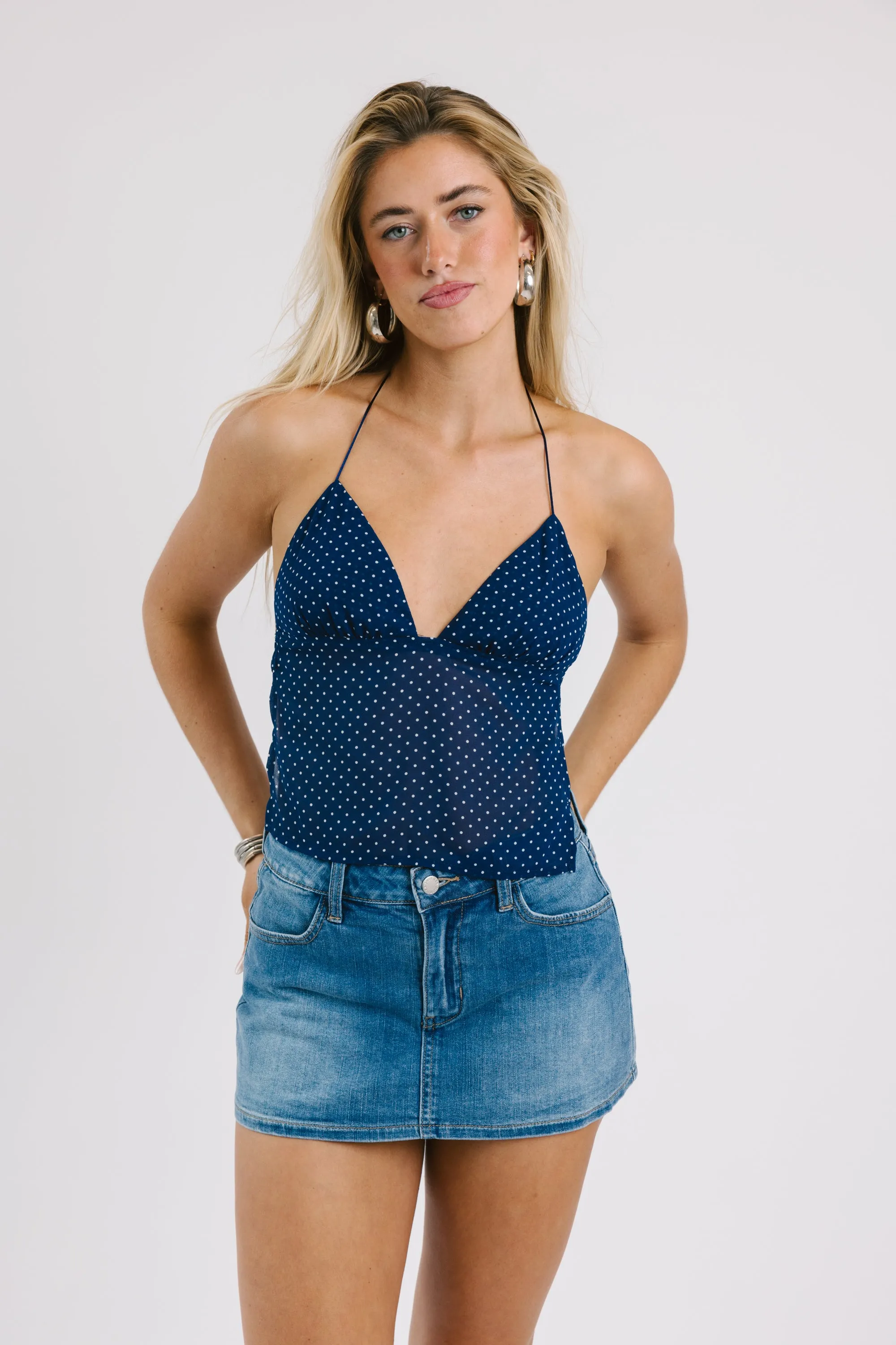 Medina Top in Navy sold by Grey Bandit product image thumbnail 3