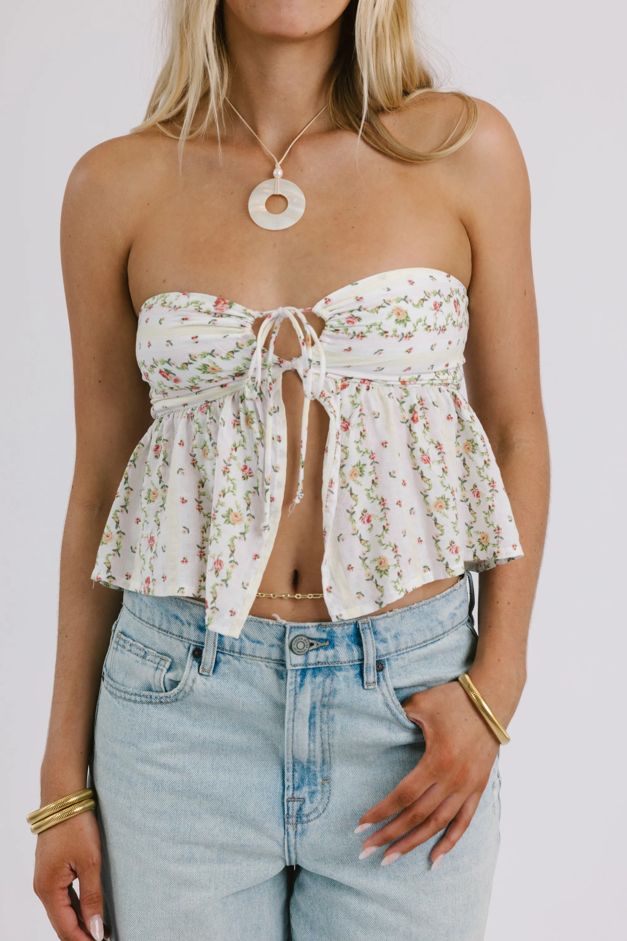 Serena Top in Floral sold by Grey Bandit product image thumbnail 3