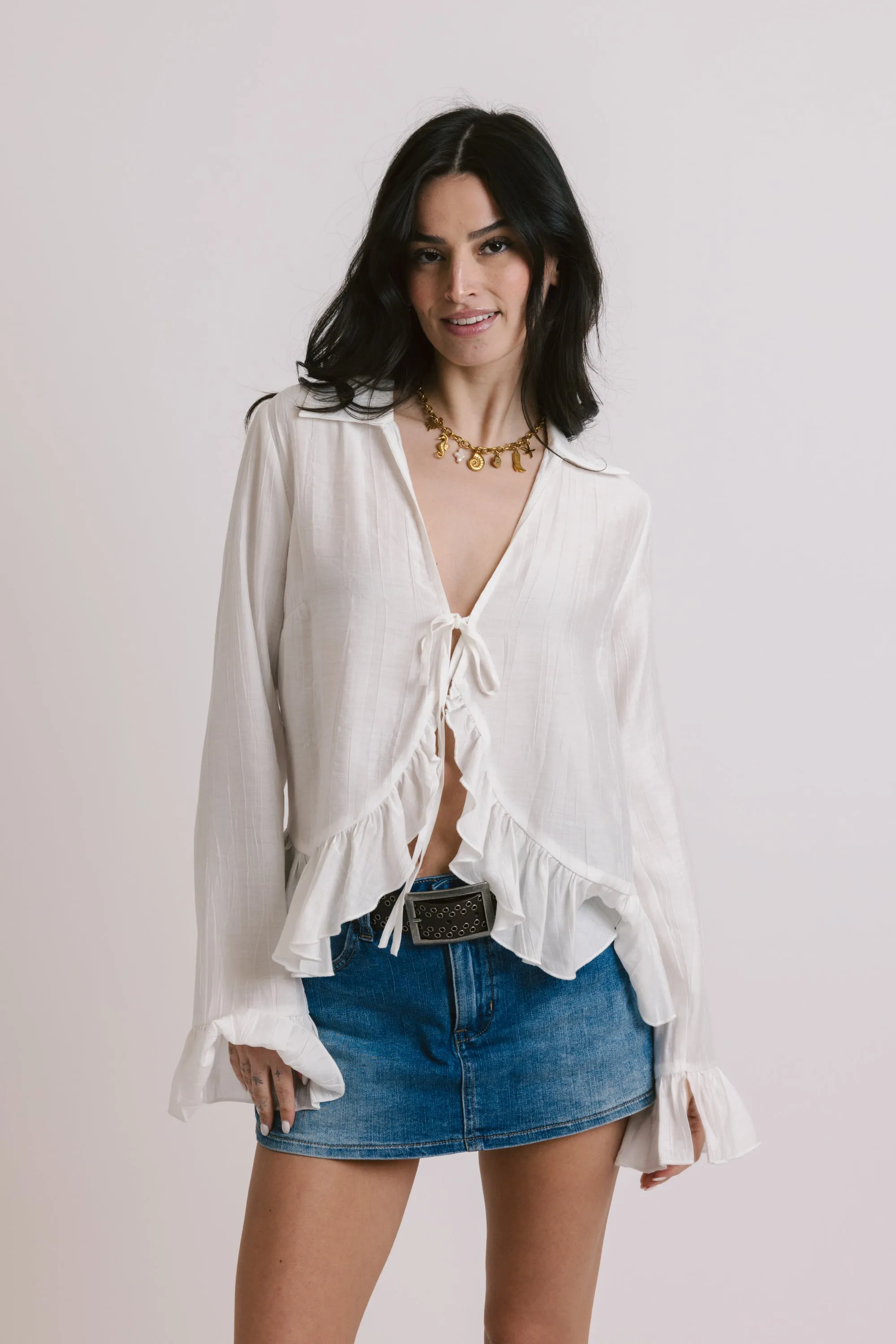 Bali Top in White sold by Grey Bandit product image thumbnail 2