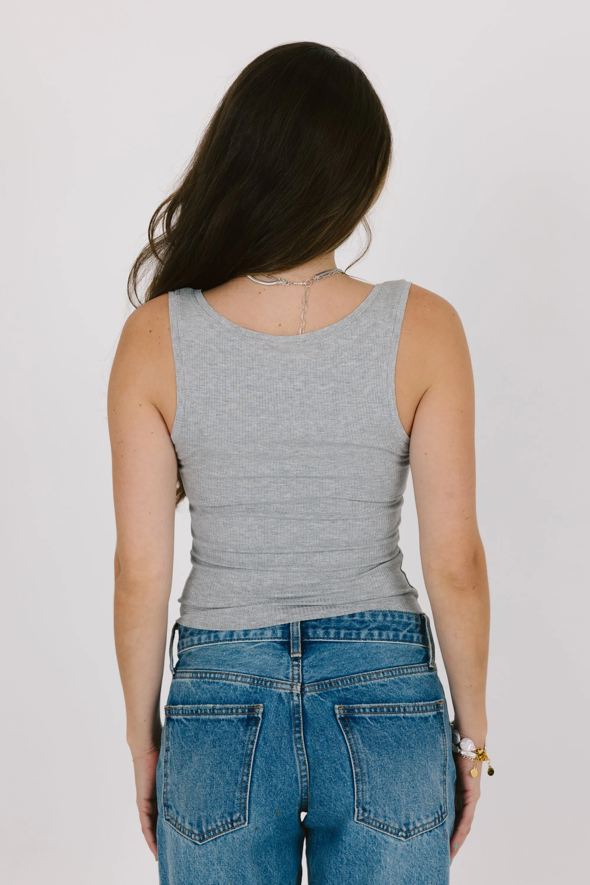 Kaden Tank in Grey sold by Grey Bandit product image thumbnail 5