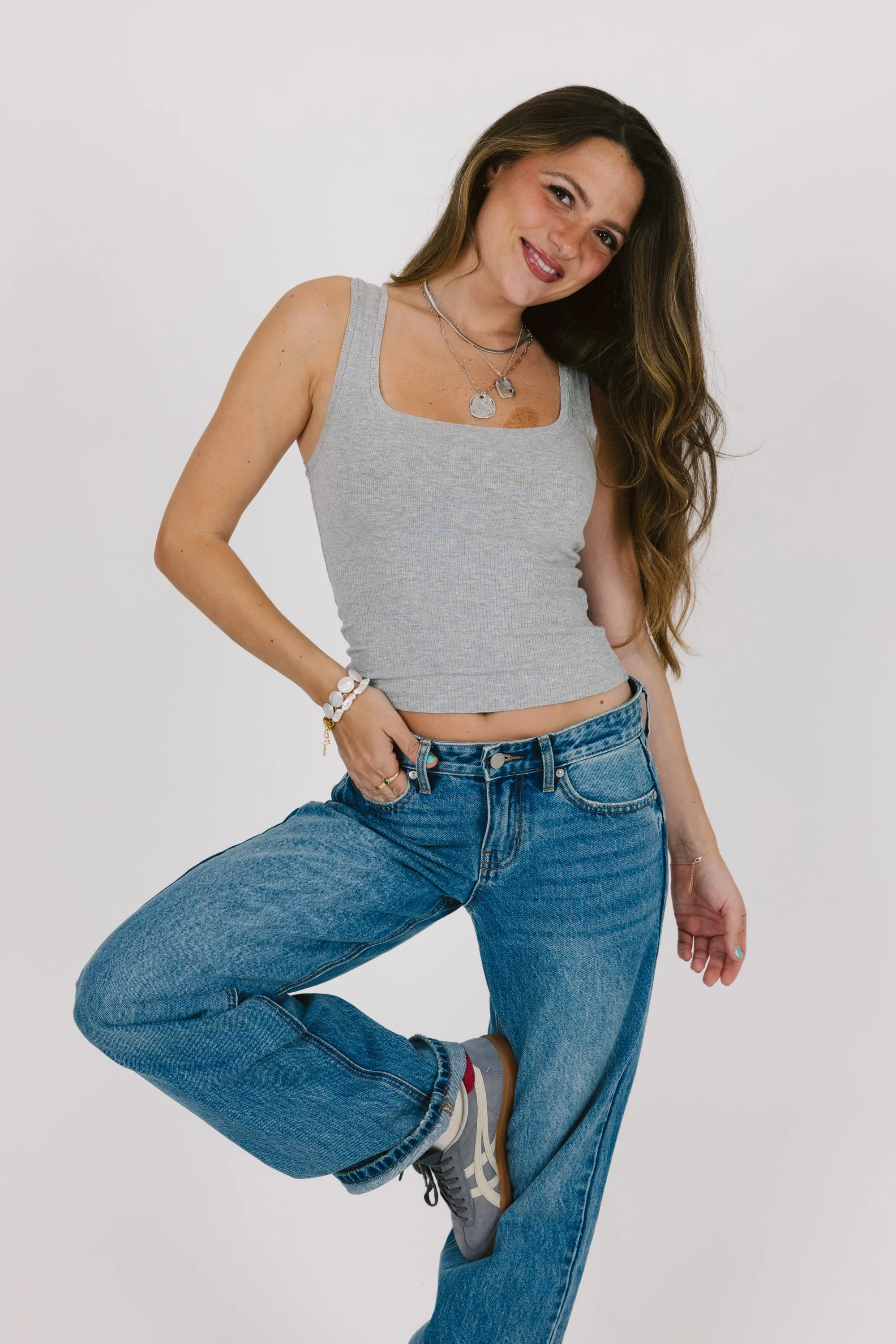 Kaden Tank in Grey sold by Grey Bandit product image thumbnail 3